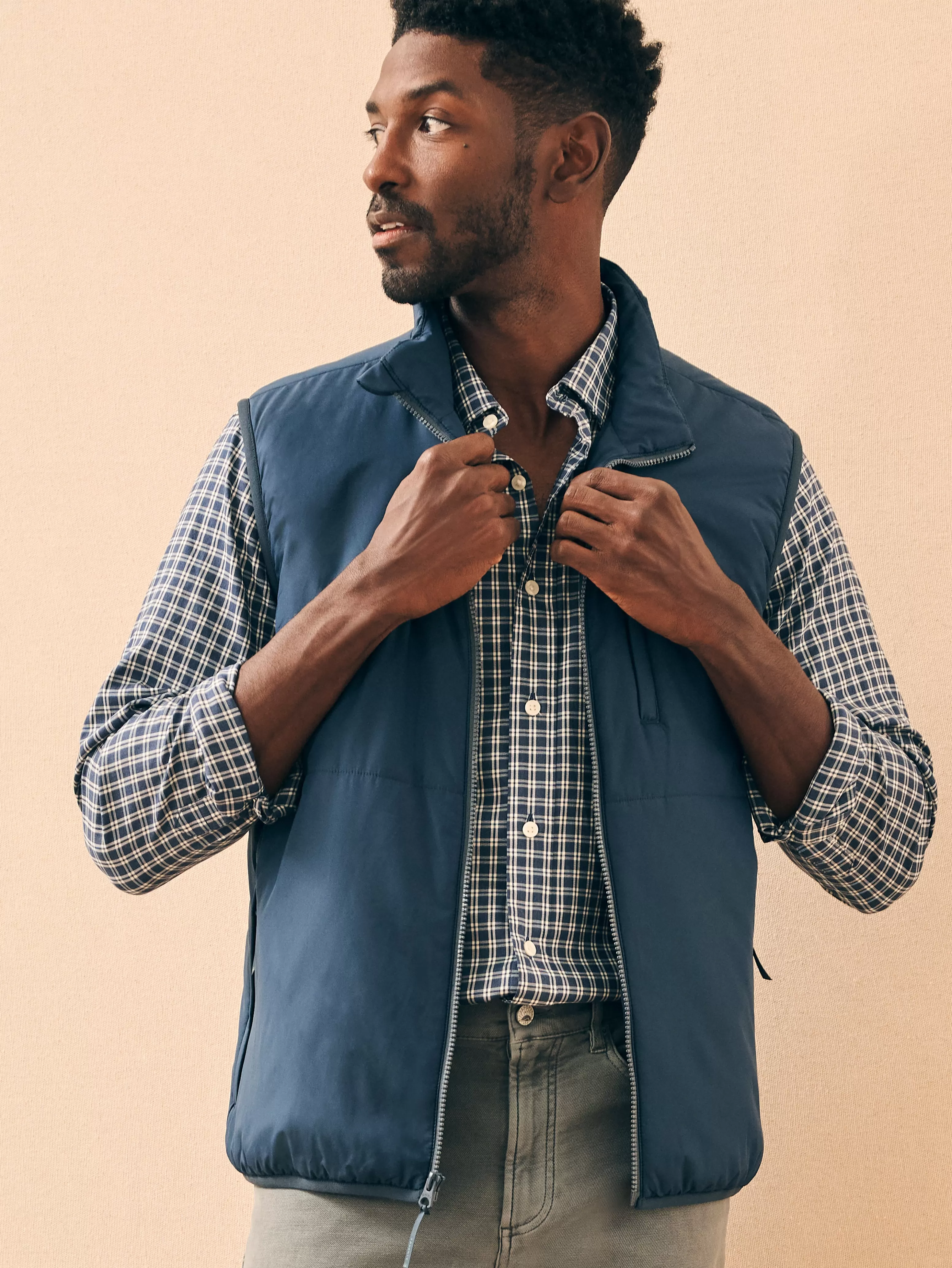 Atmosphere Vest - | Faherty Brand Cheap