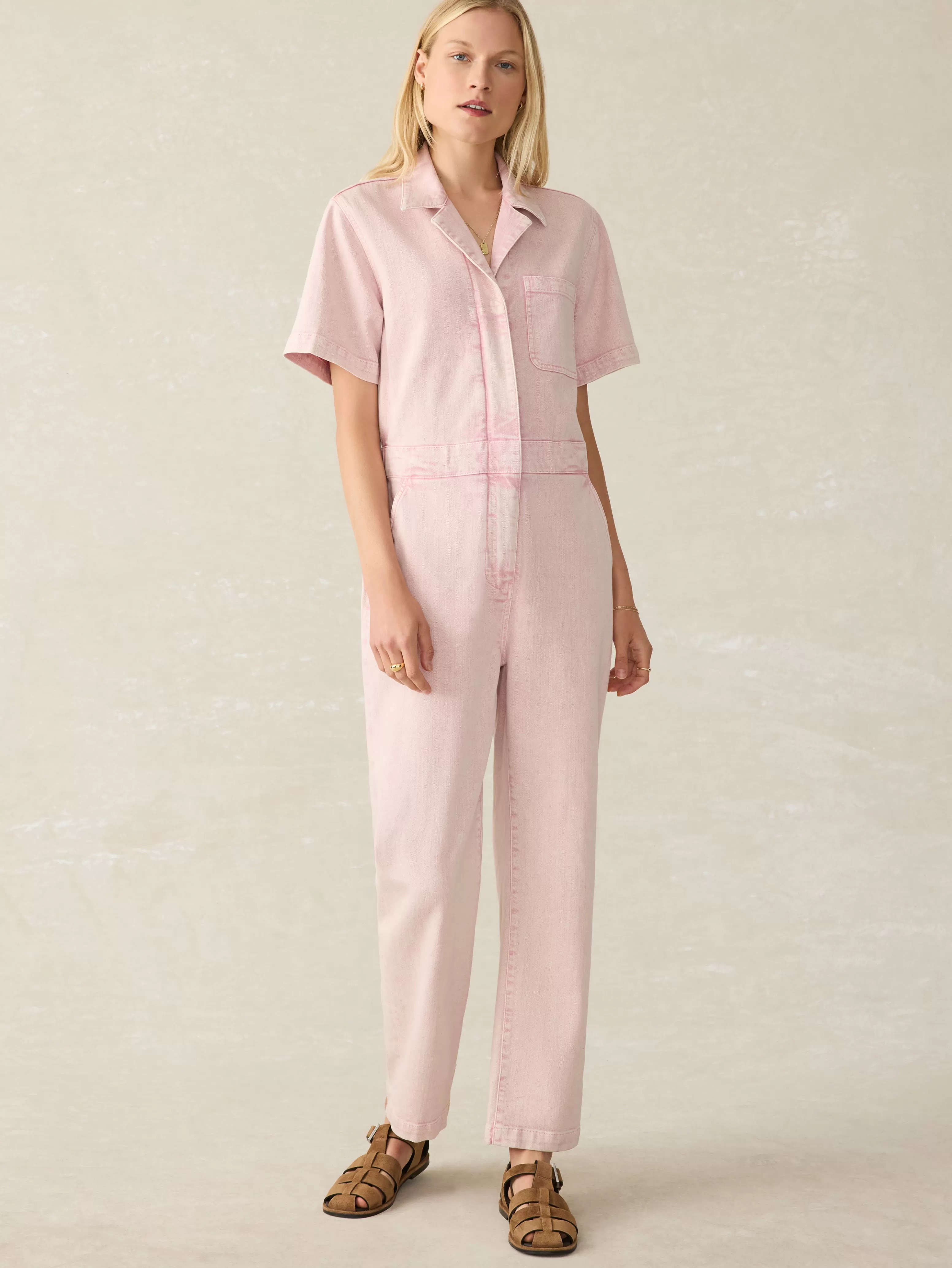 Blaise Jumpsuit - | Faherty Brand Cheap