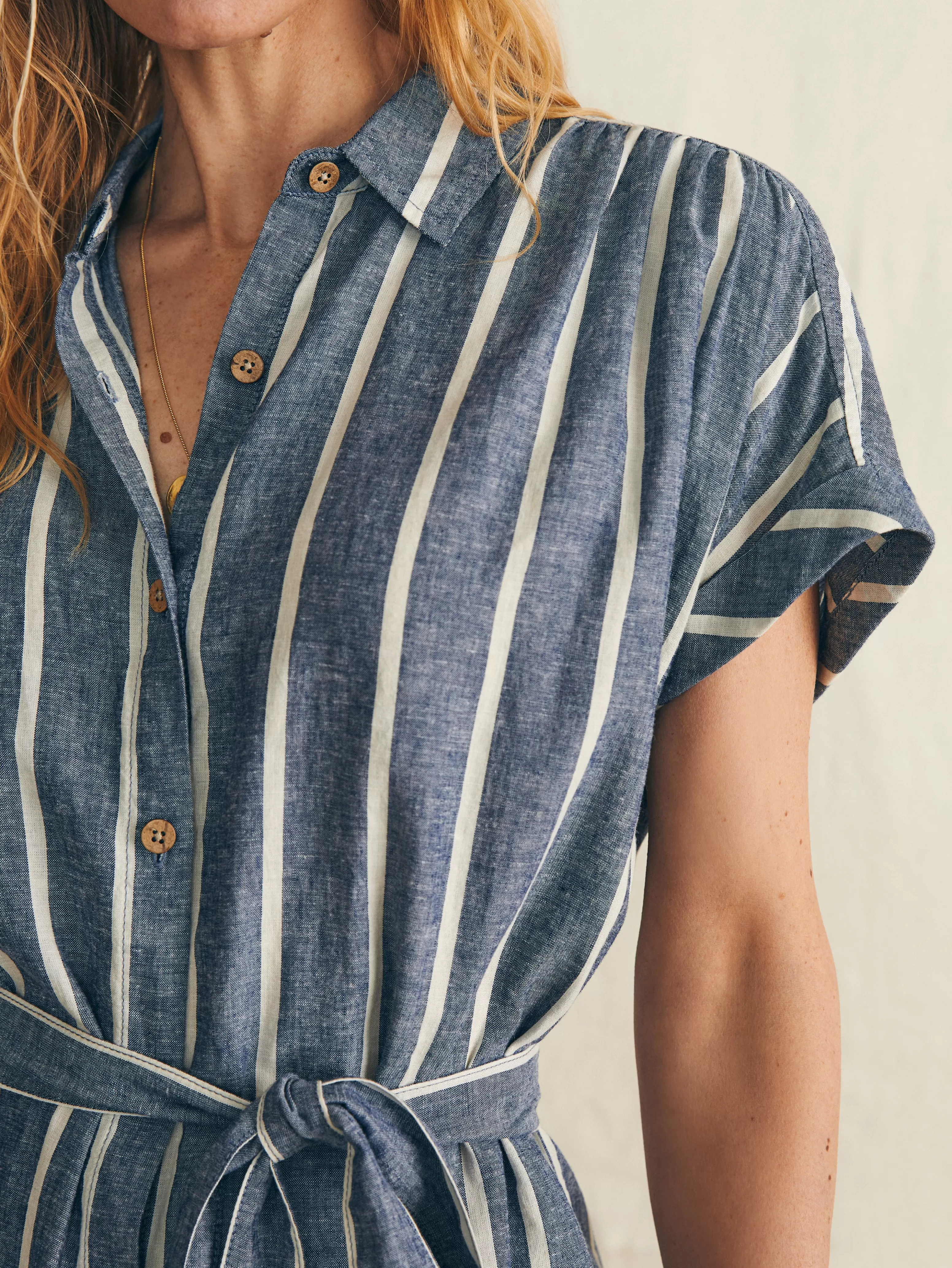 Breeze Shirtdress - | Faherty Brand Best