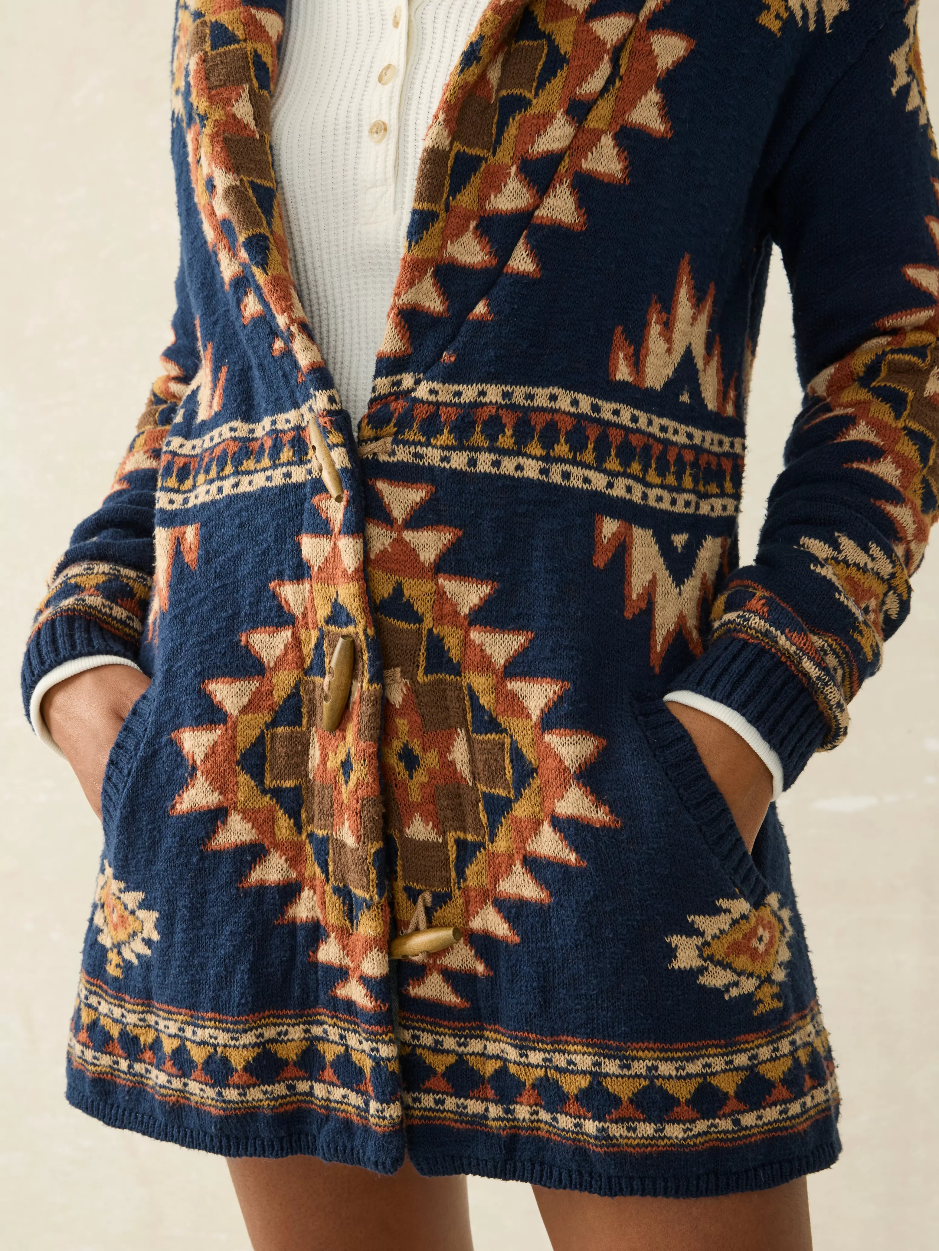 B.YELLOWTAIL Lodge Cardigan - | Faherty Brand Outlet