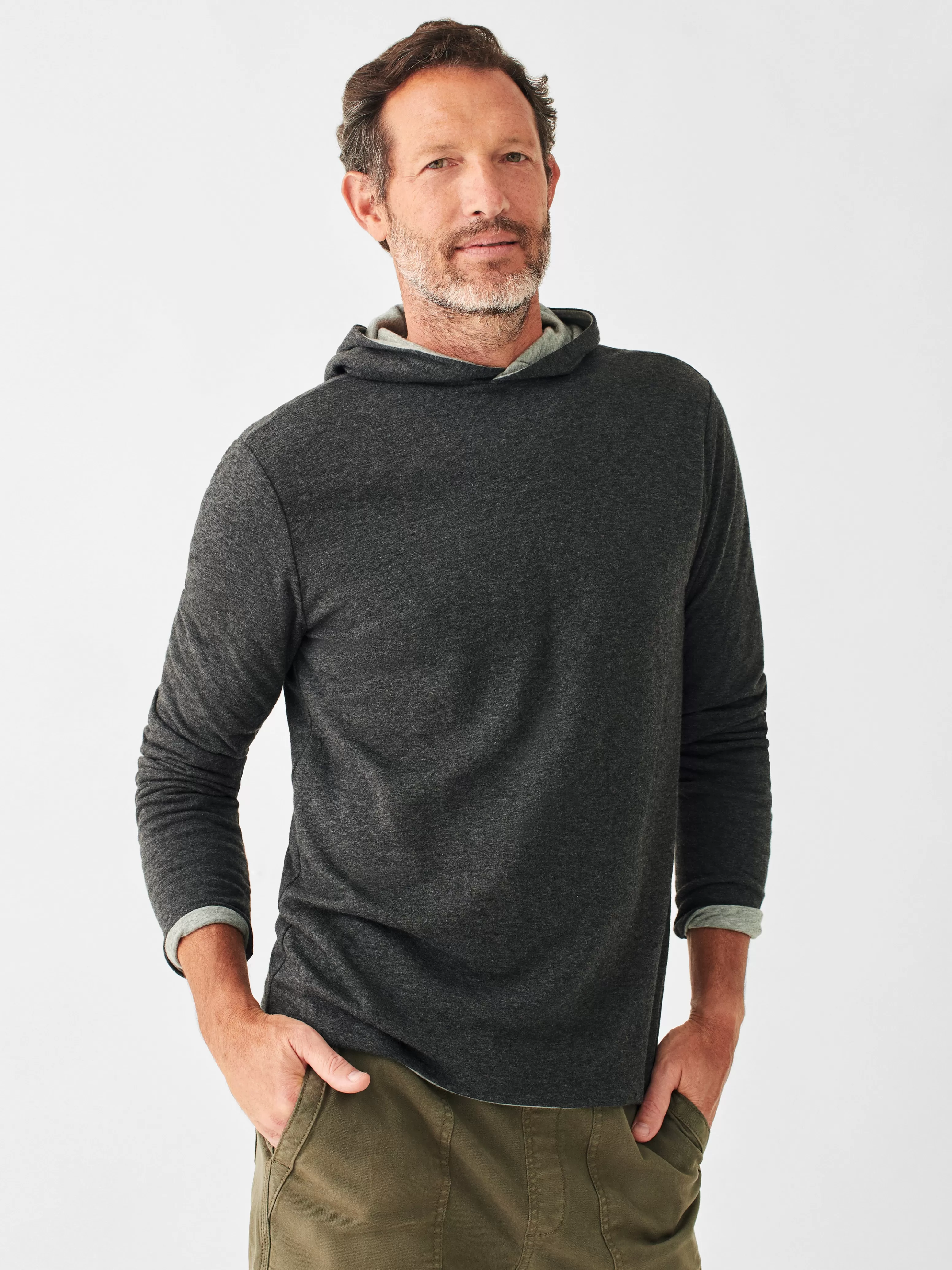 Cloud Cotton Reversible Hoodie - | Faherty Brand Shop