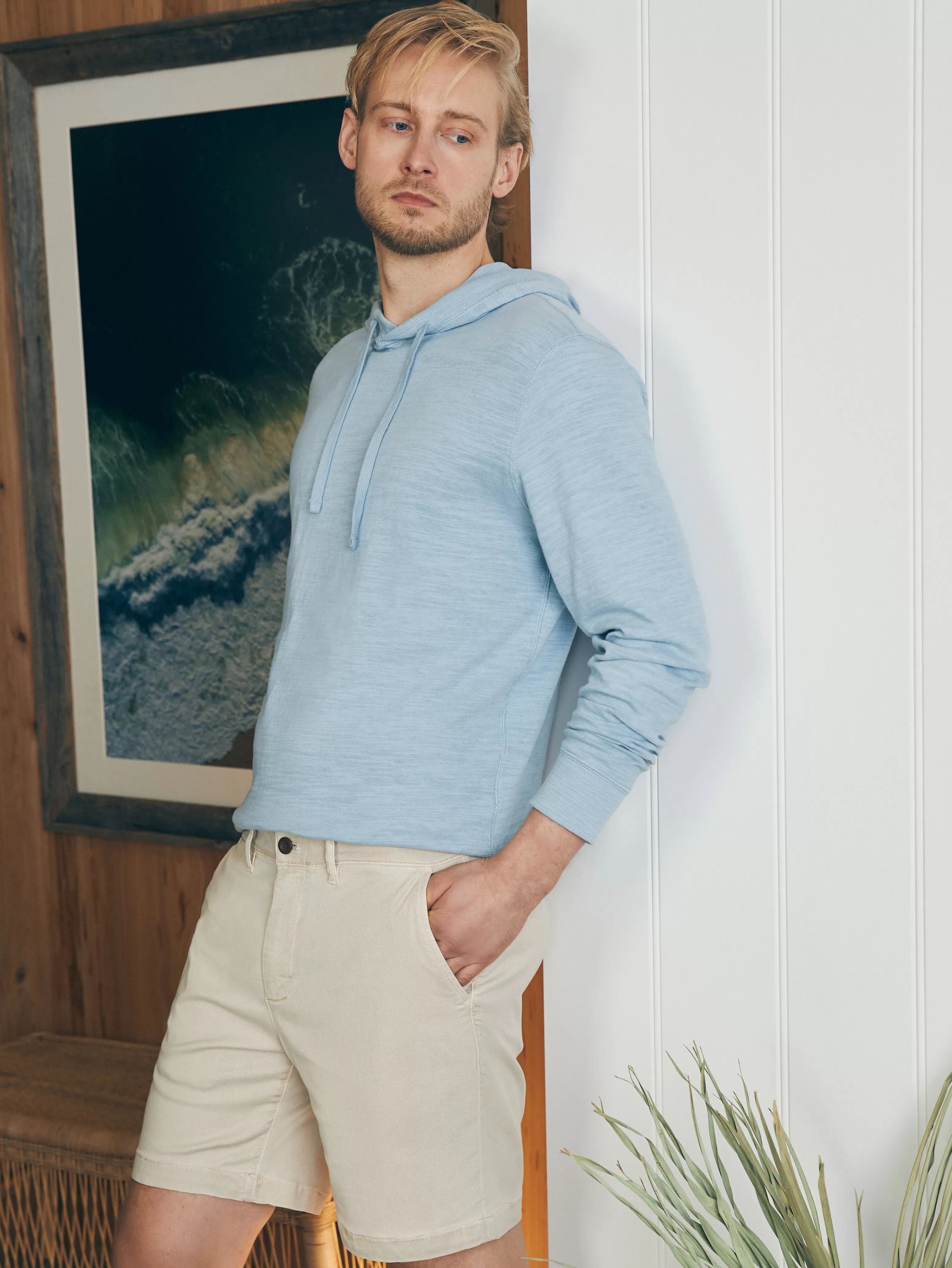 Coastline Stretch Chino Short (8" Inseam) - | Faherty Brand Best