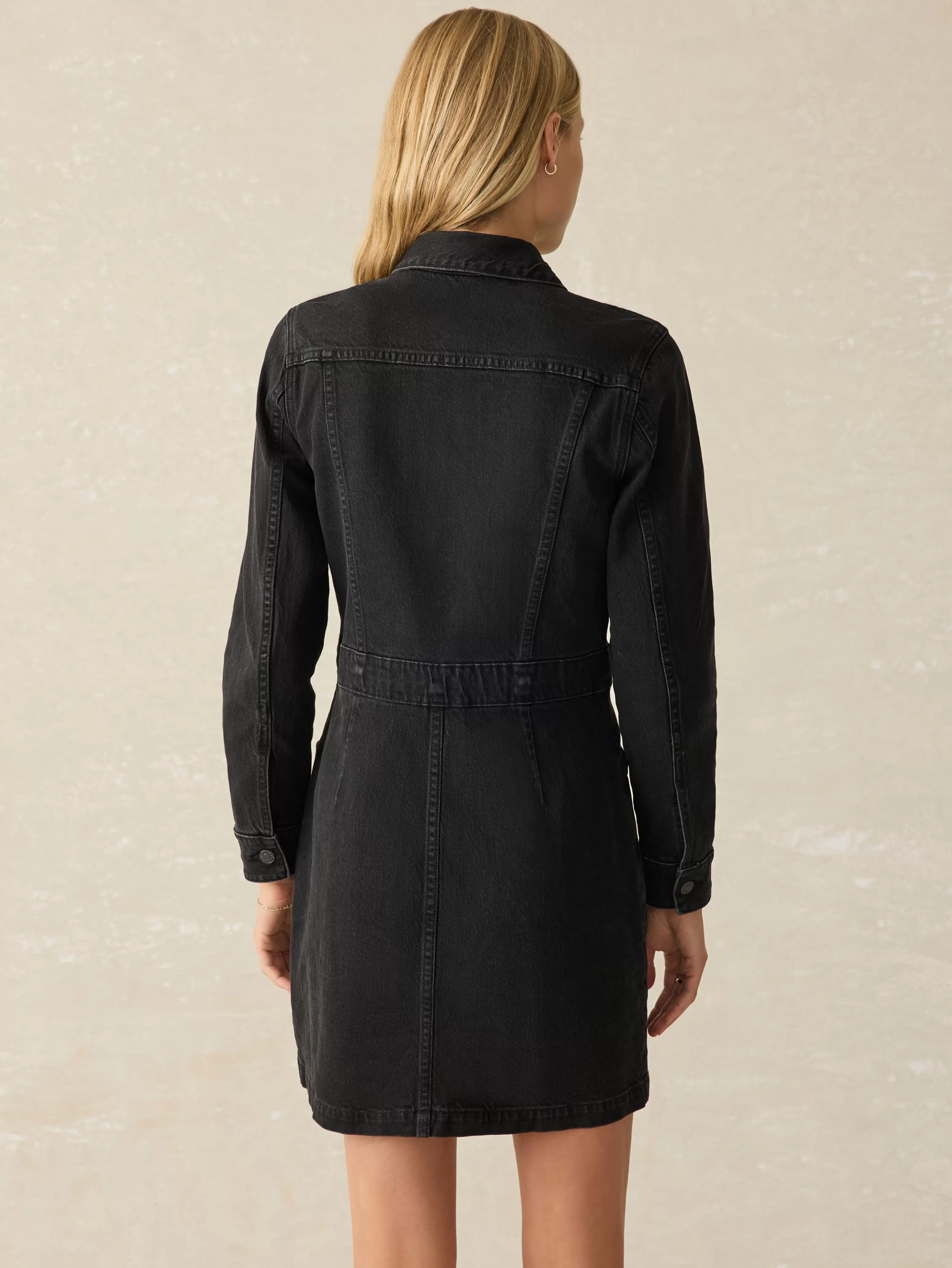 Denim Michelle Dress - | Faherty Brand Discount