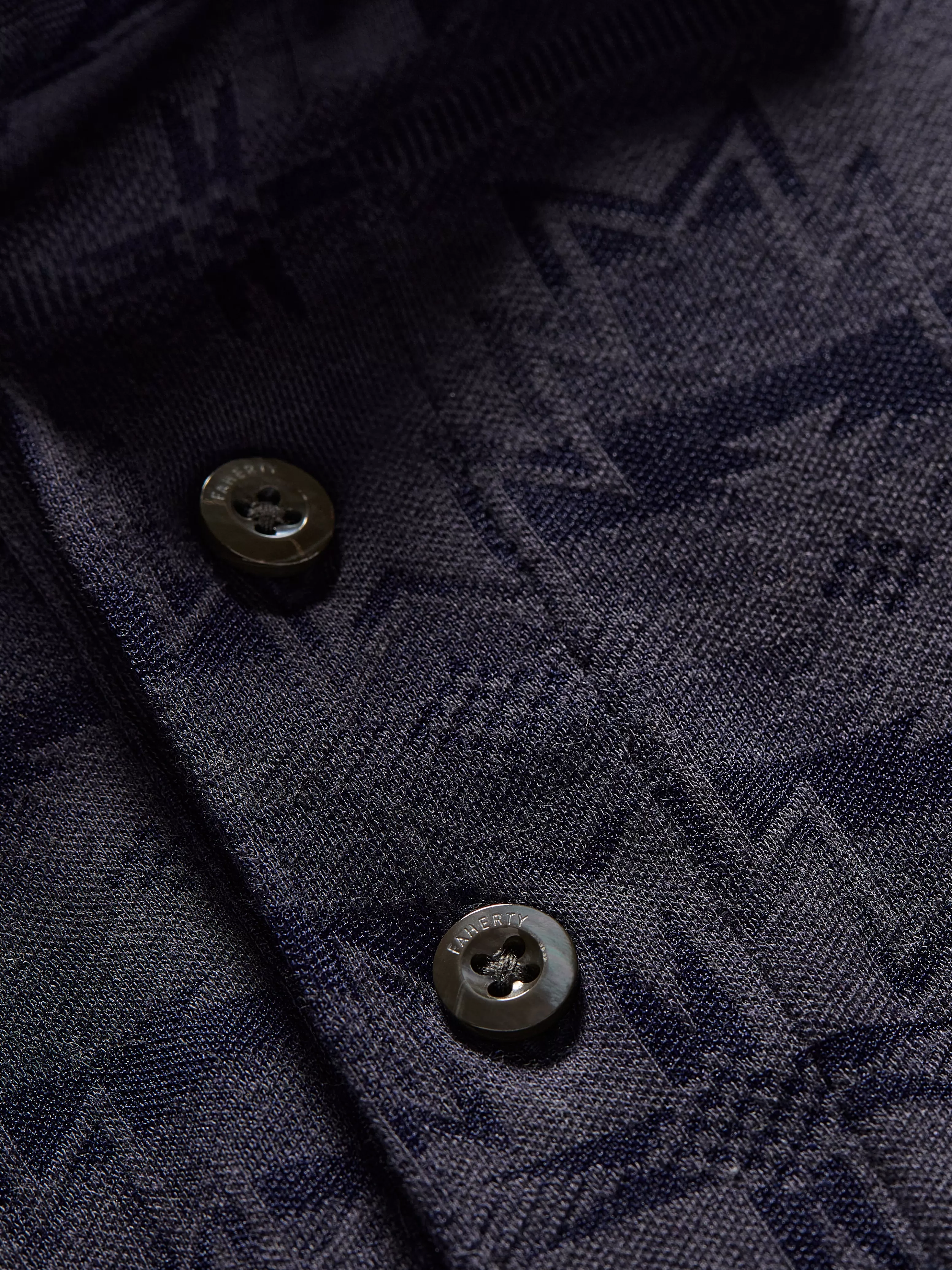 Doug Good Feather Movement™ Short-Sleeve Pique Polo - | Faherty Brand Cheap
