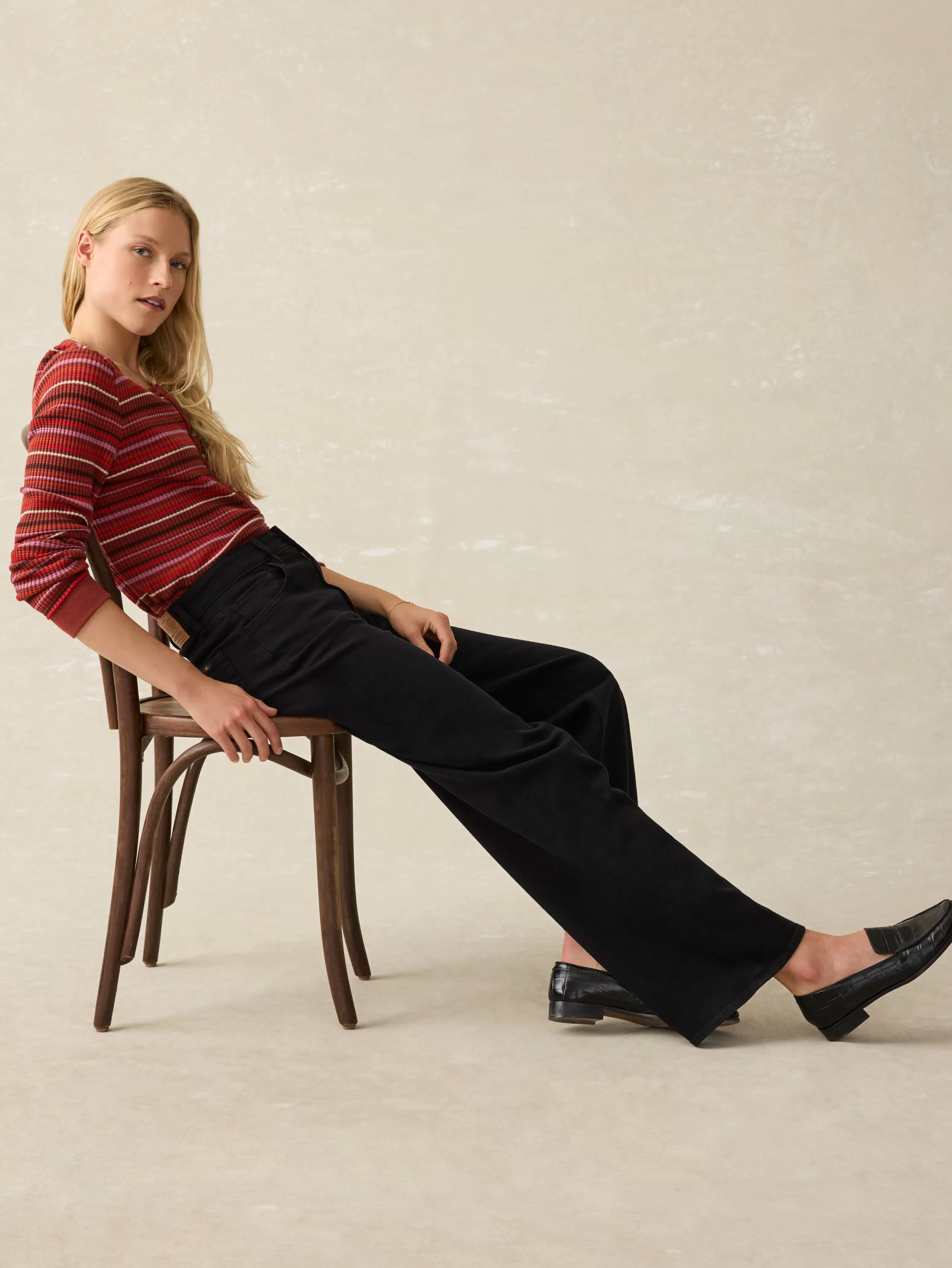 Dream Jean Wide Leg - | Faherty Brand Best