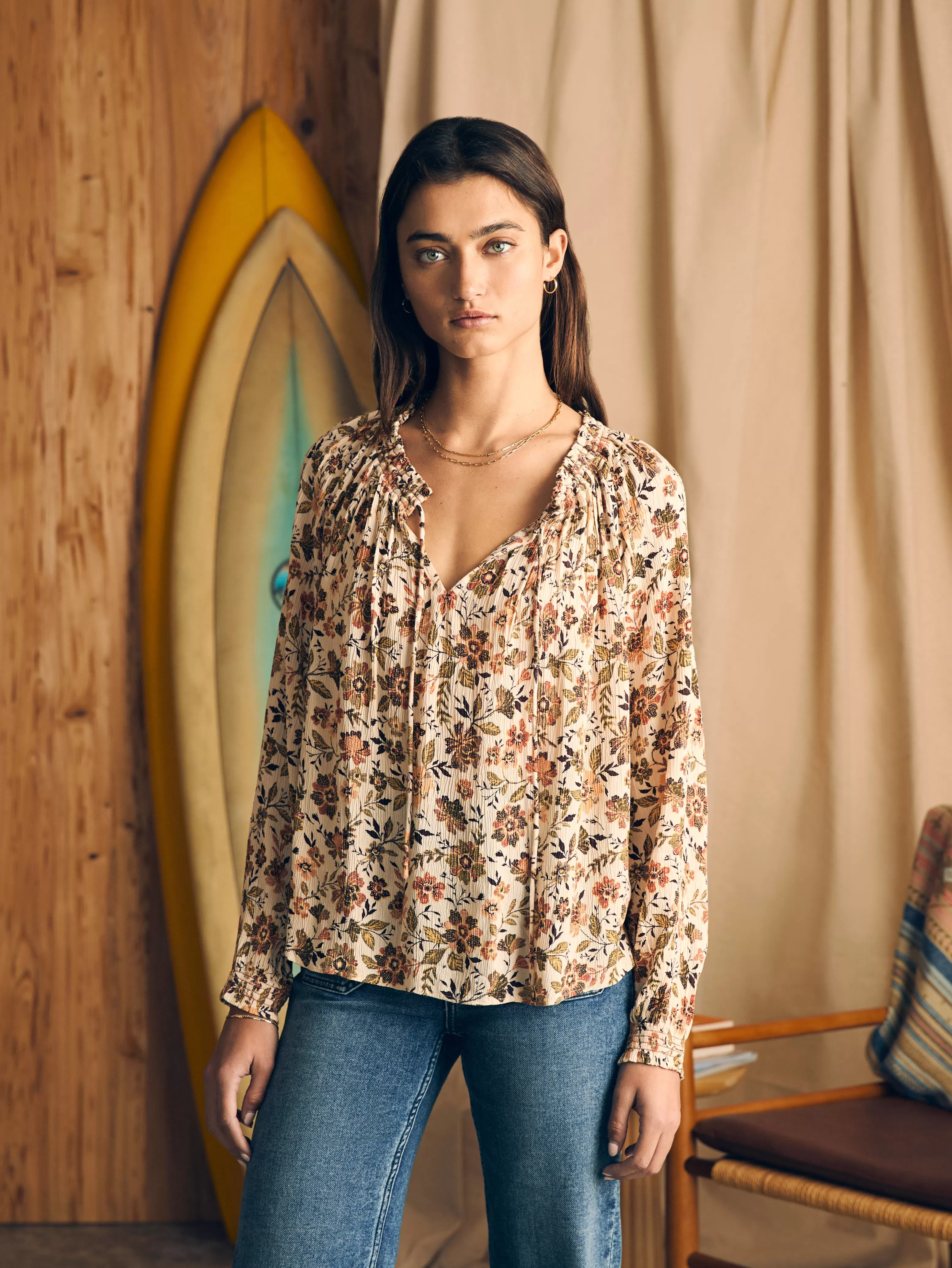 Emery Top - | Faherty Brand Hot