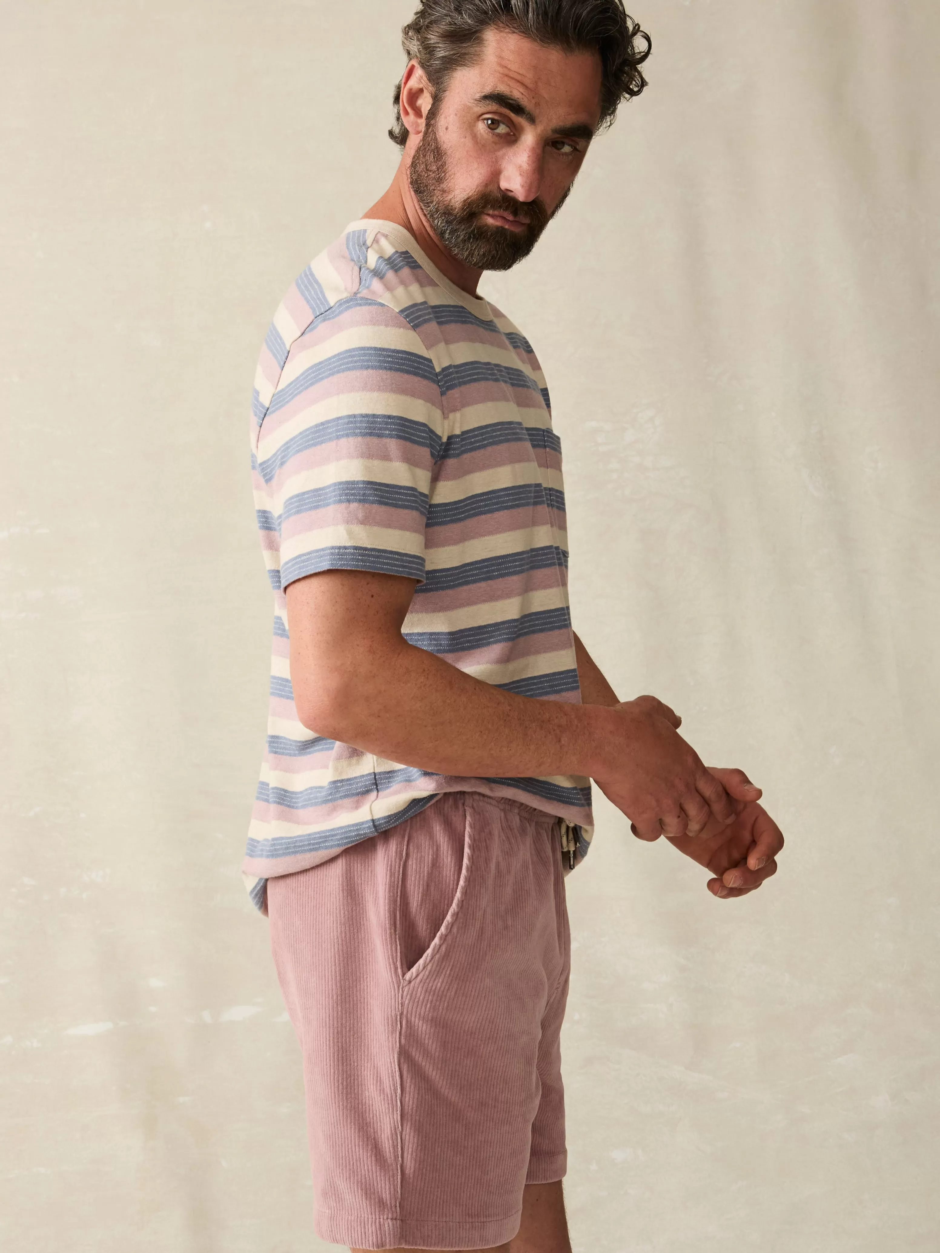 Essential Italian Knit Cord Short (6" Inseam) - | Faherty Brand Store
