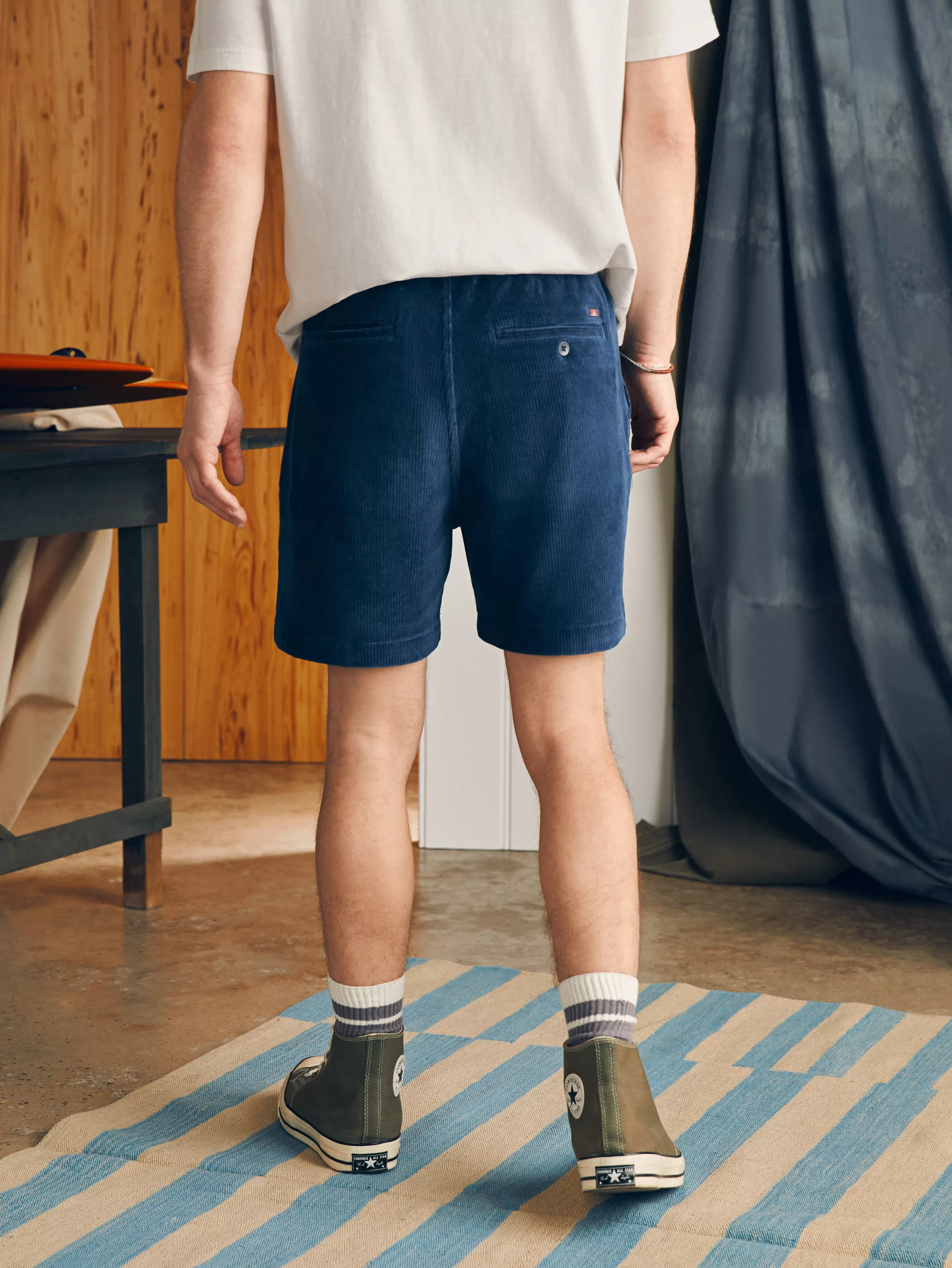 Essential Italian Knit Cord Short (6" Inseam) - | Faherty Brand New