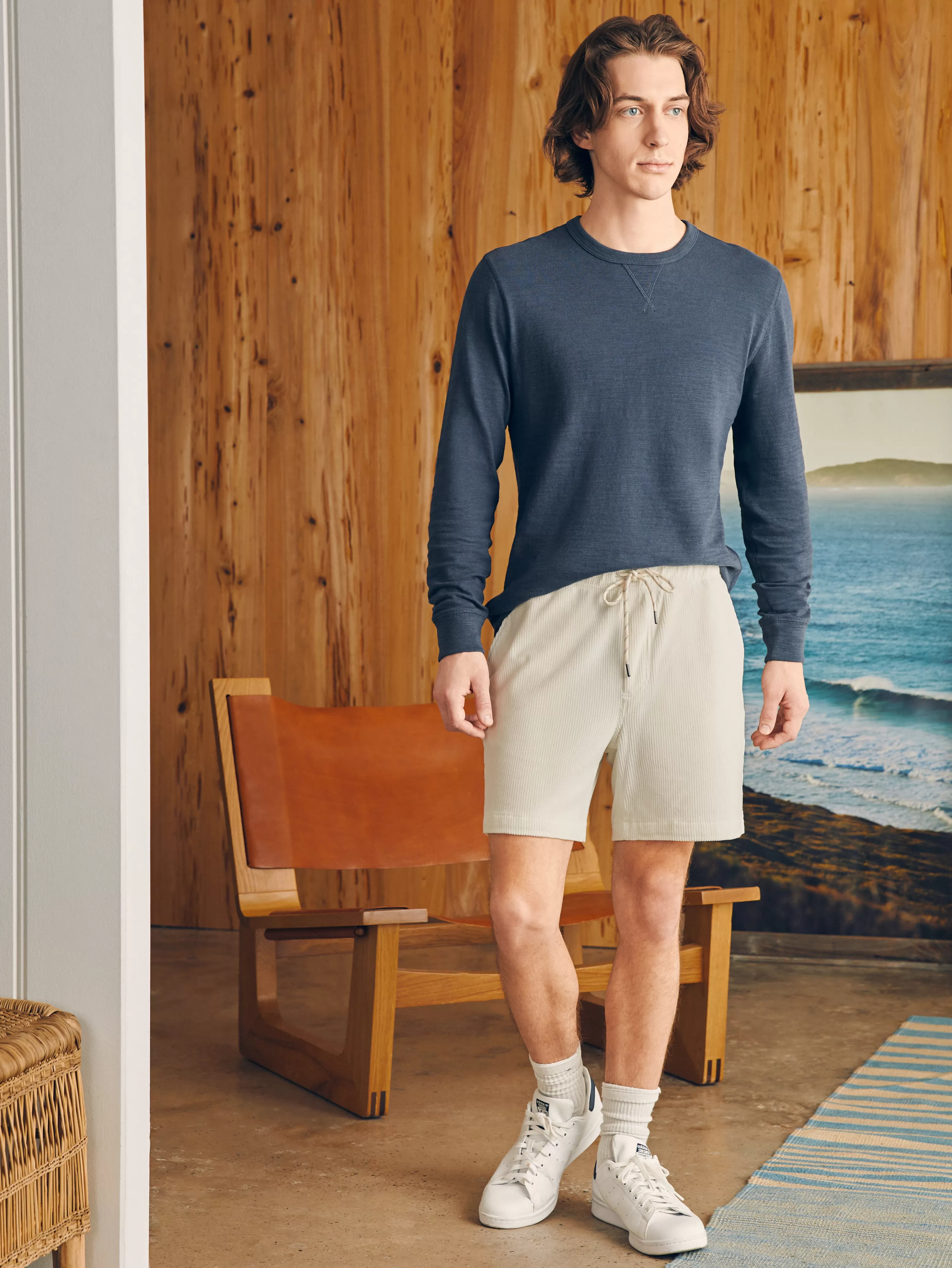 Essential Italian Knit Cord Short (6" Inseam) - | Faherty Brand Discount