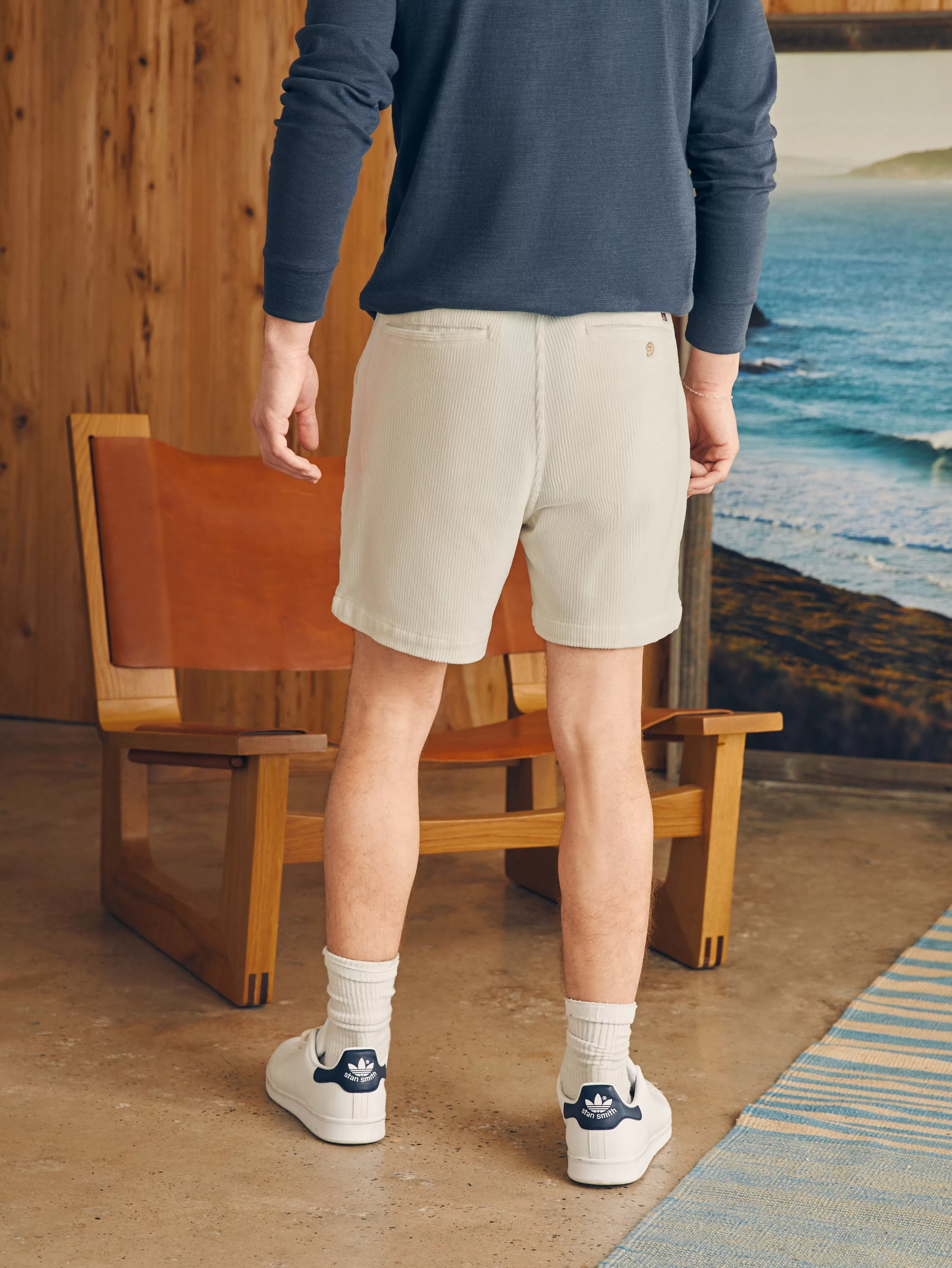 Essential Italian Knit Cord Short (6" Inseam) - | Faherty Brand Discount