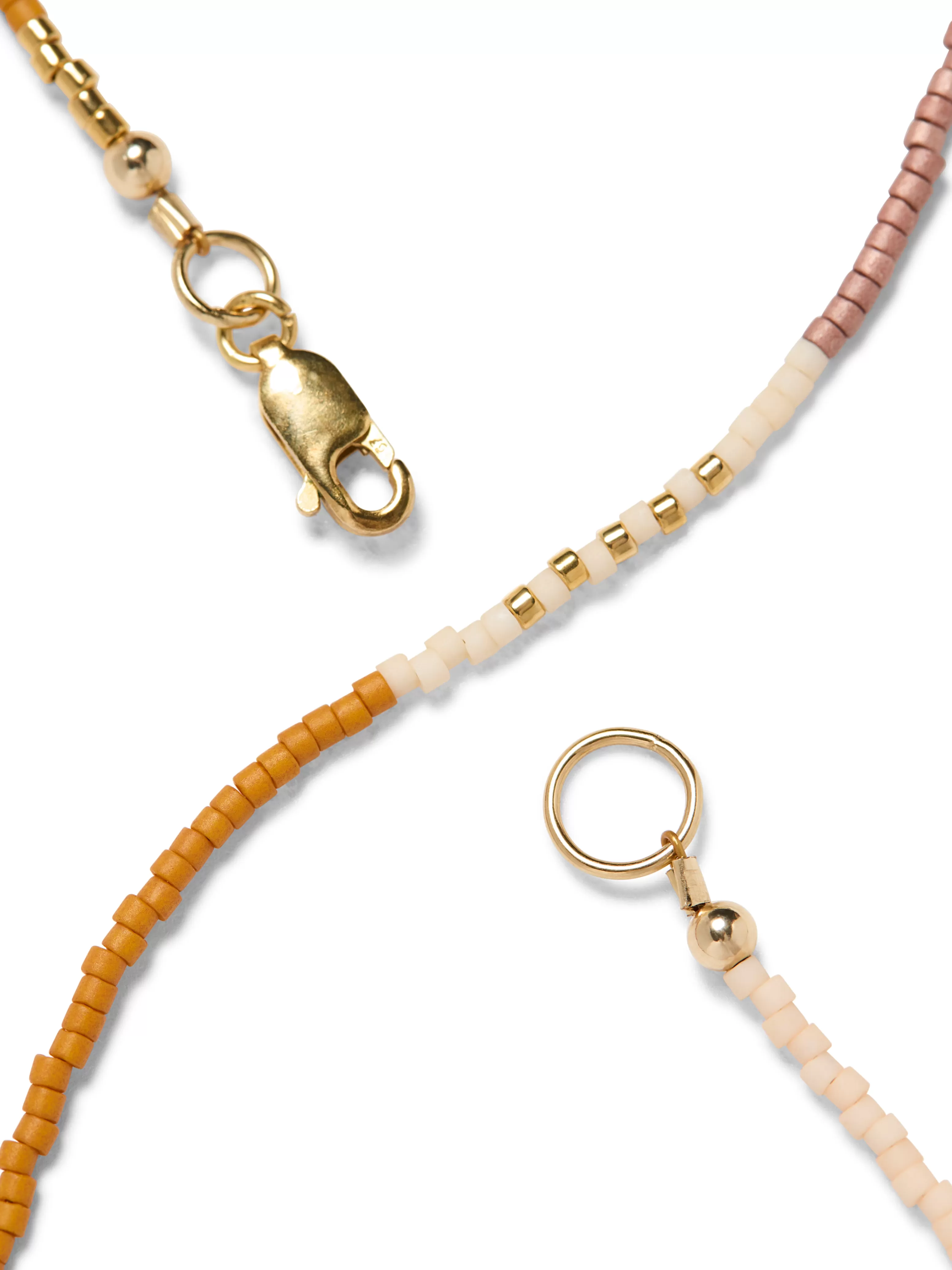 Faherty X Beyond The Sea Short Seed Bead Necklace - | Faherty Brand Flash Sale