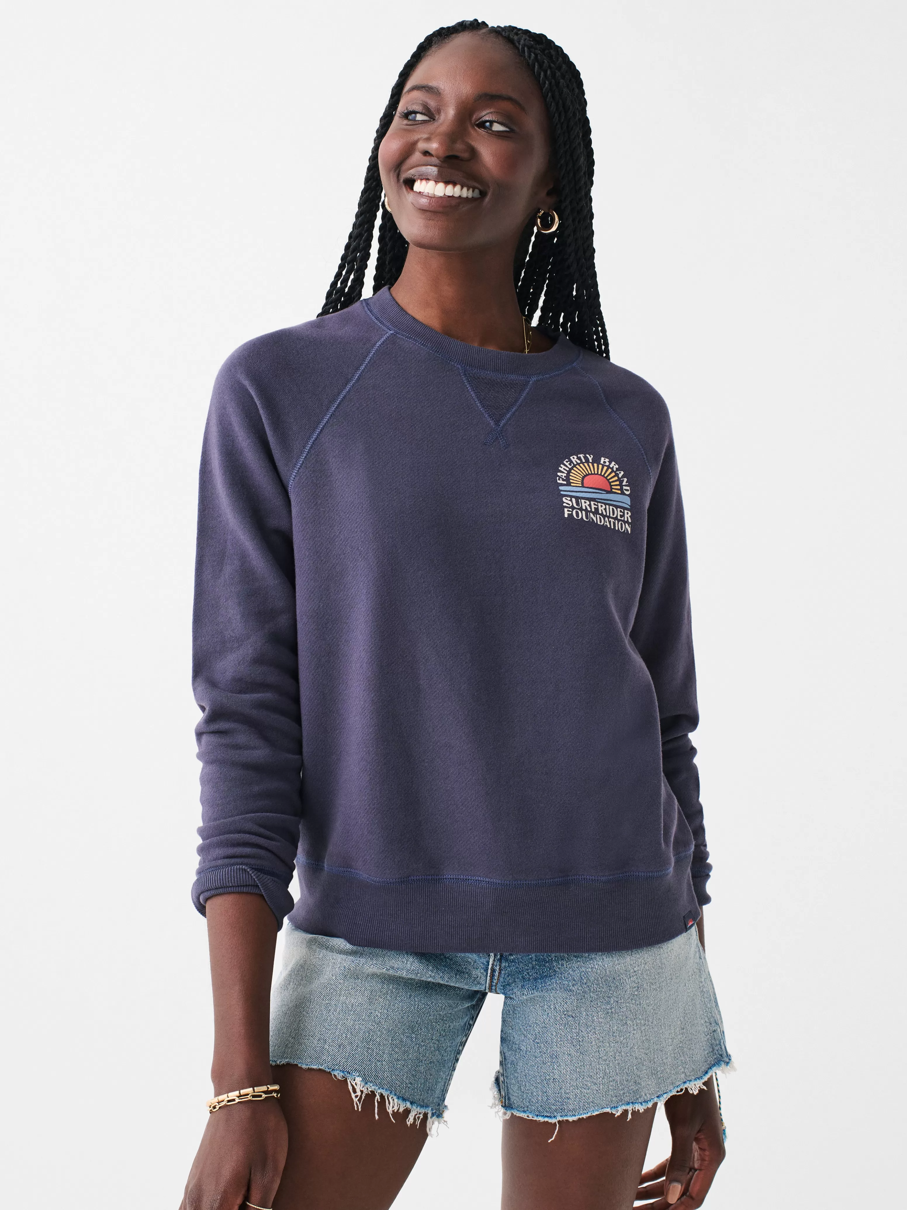 Faherty X Surfrider Sweatshirt - | Faherty Brand Store