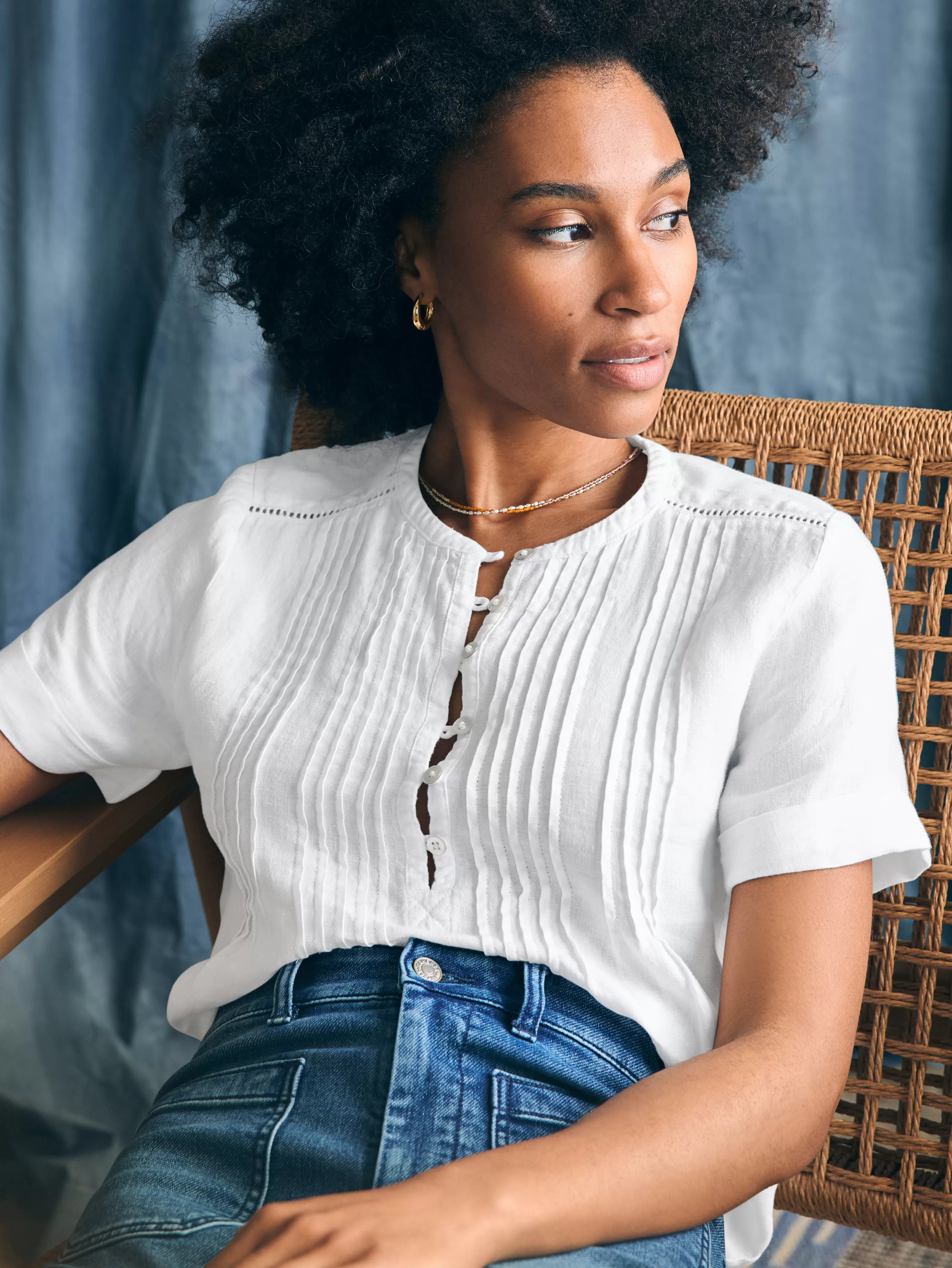 Gemina Top - | Faherty Brand Store