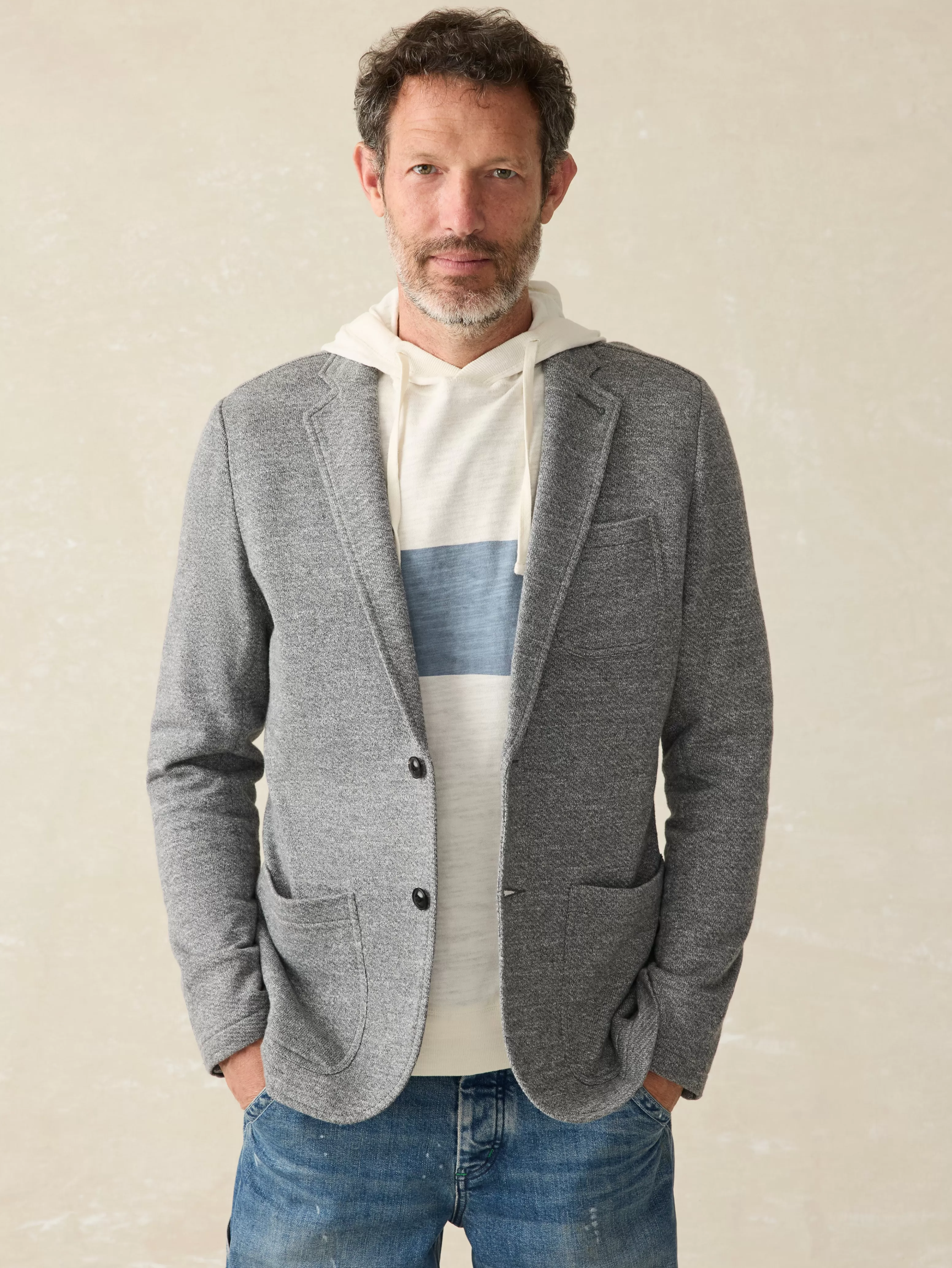 Inlet Knit Blazer - | Faherty Brand Fashion