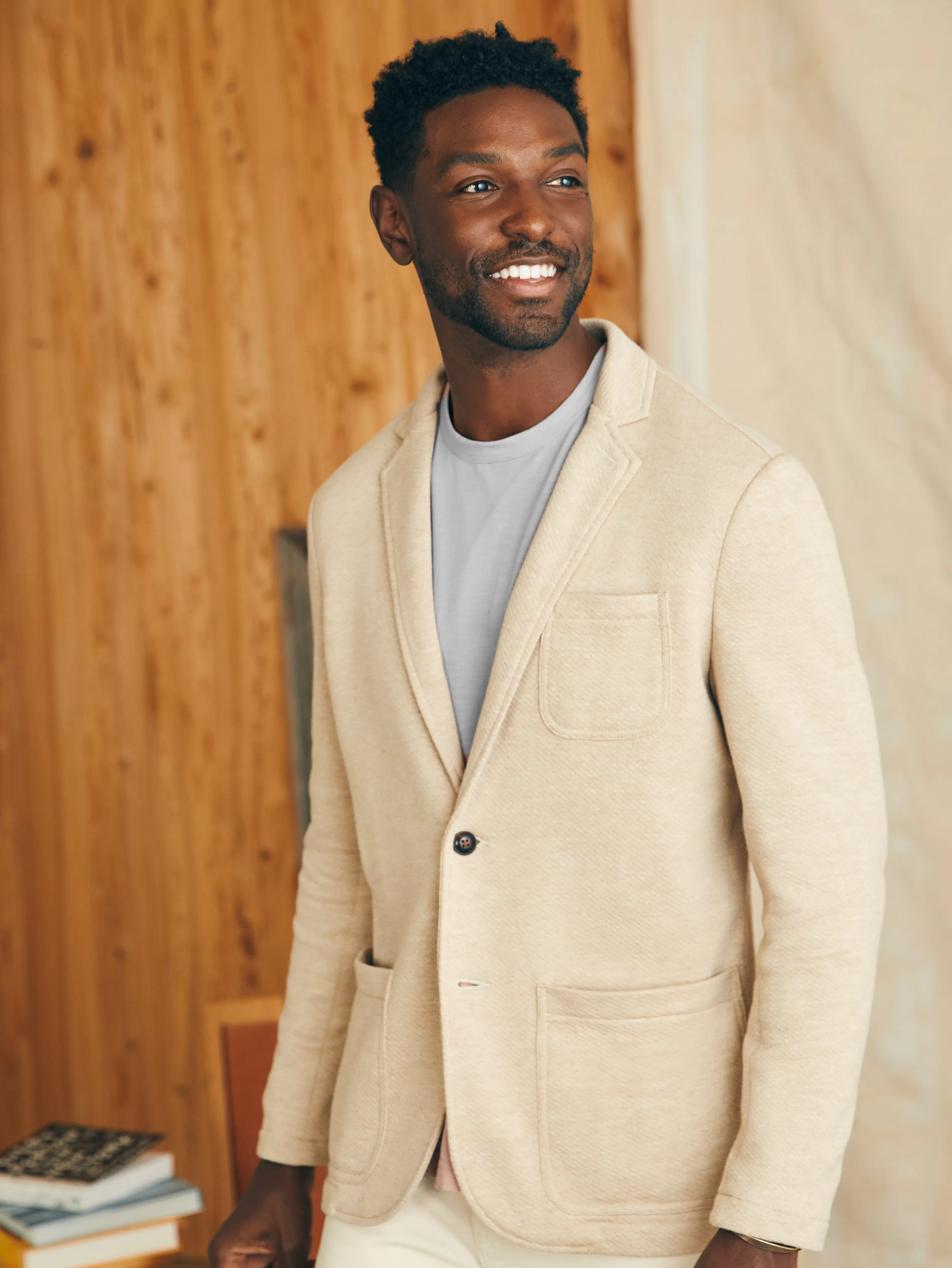 Inlet Knit Blazer - | Faherty Brand Clearance