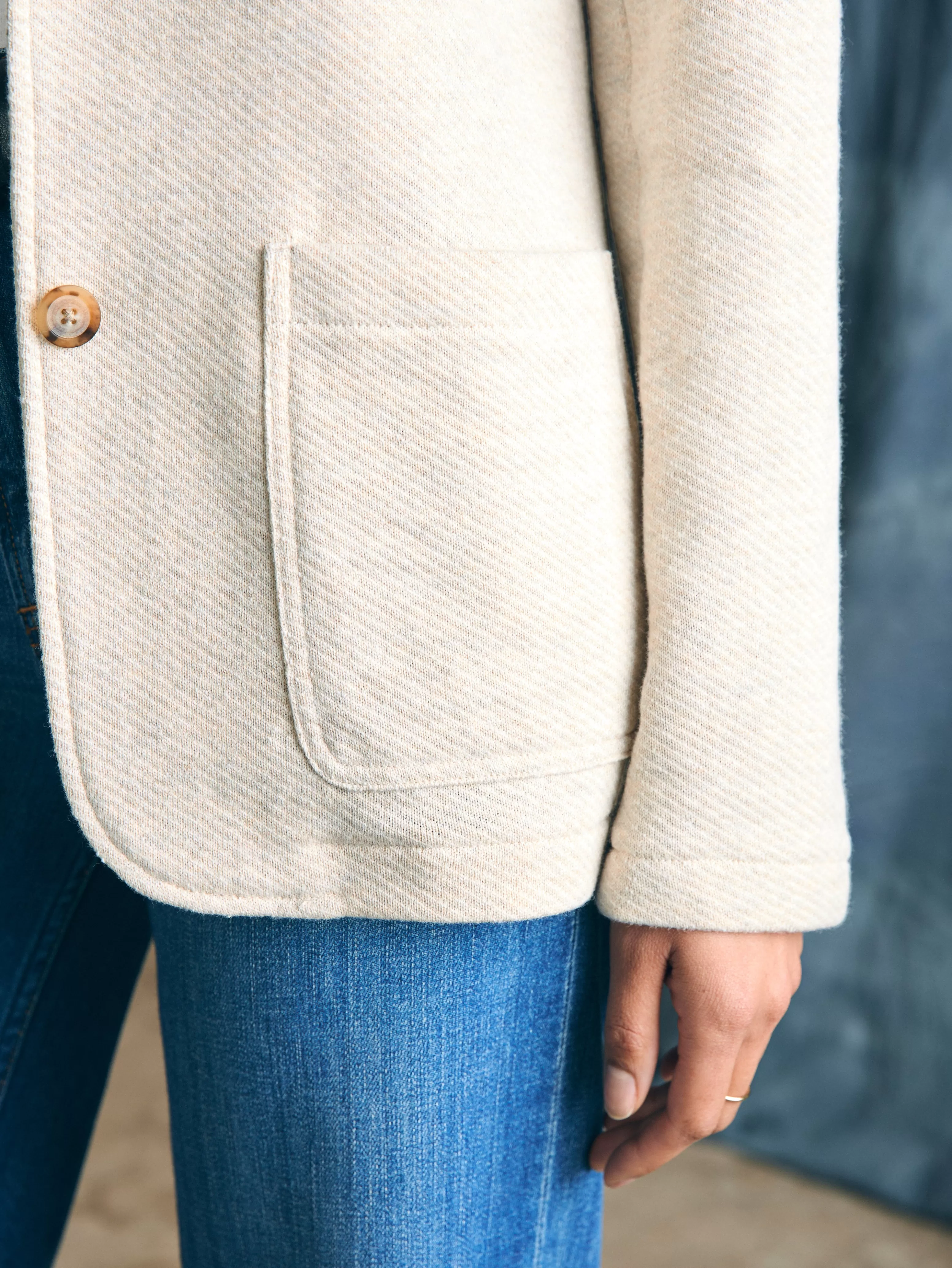 Inlet Knit Blazer - | Faherty Brand Fashion