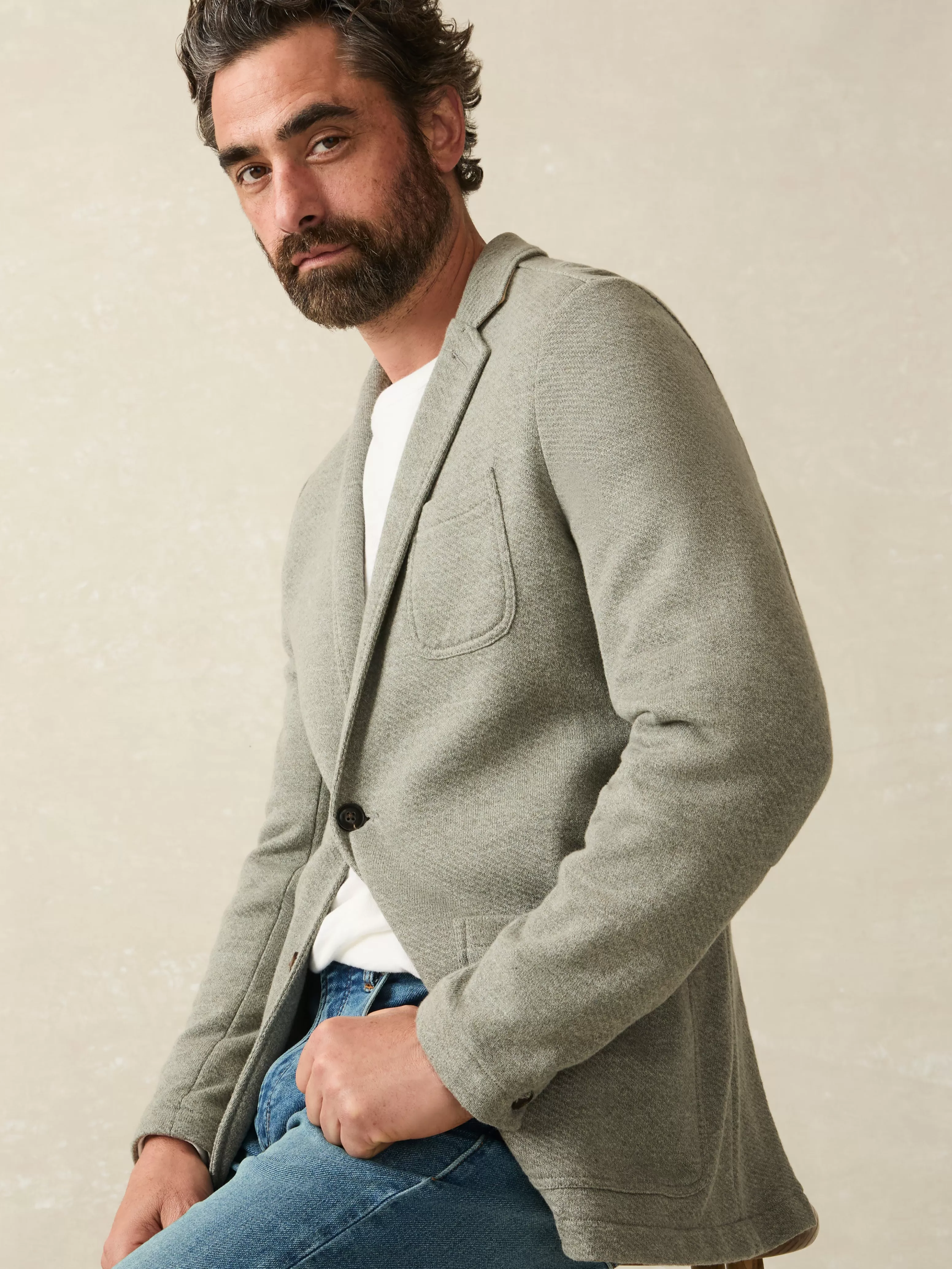 Inlet Knit Blazer (Tall) - | Faherty Brand Sale