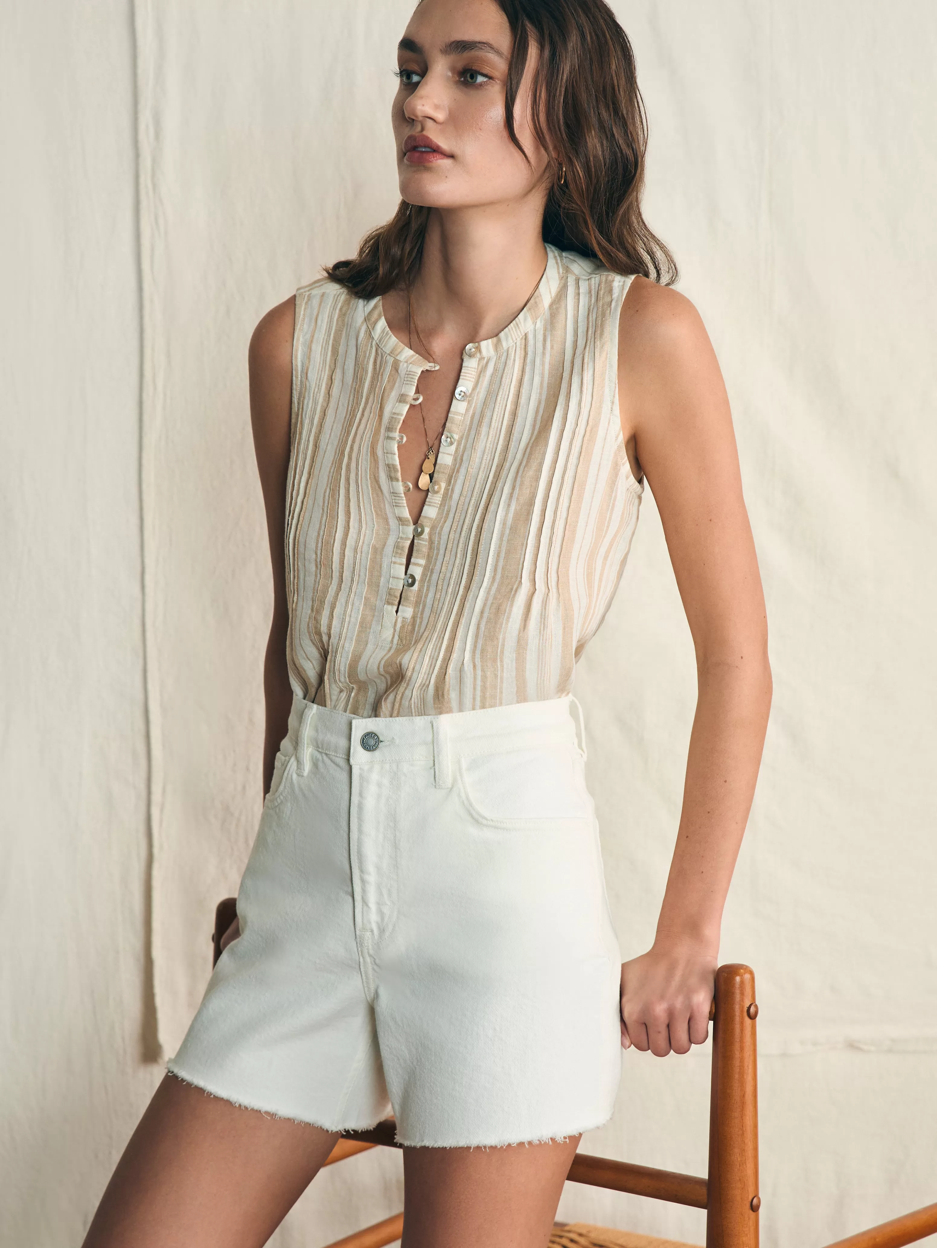 Isha Top - | Faherty Brand Sale