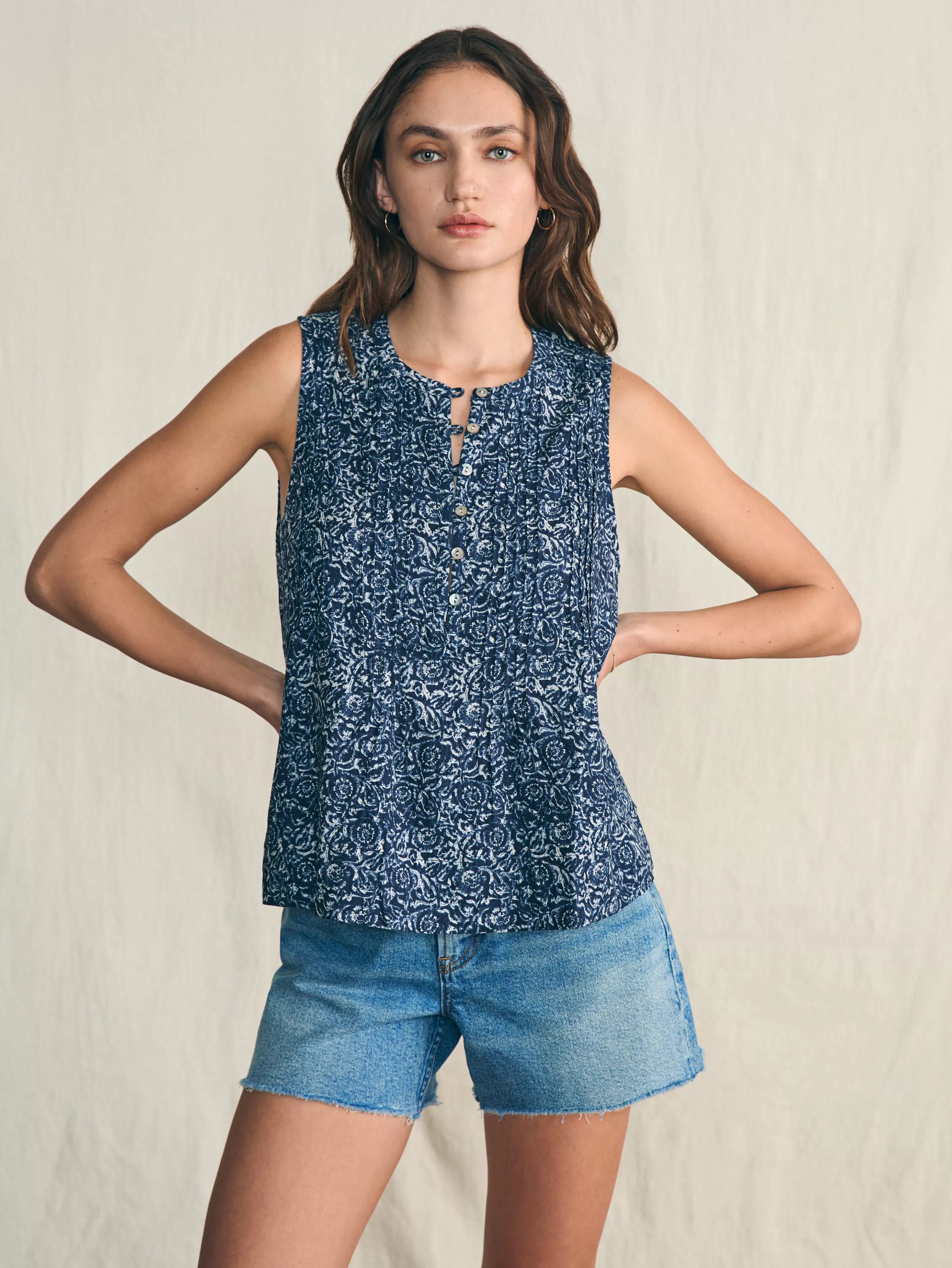 Isha Top - | Faherty Brand Online