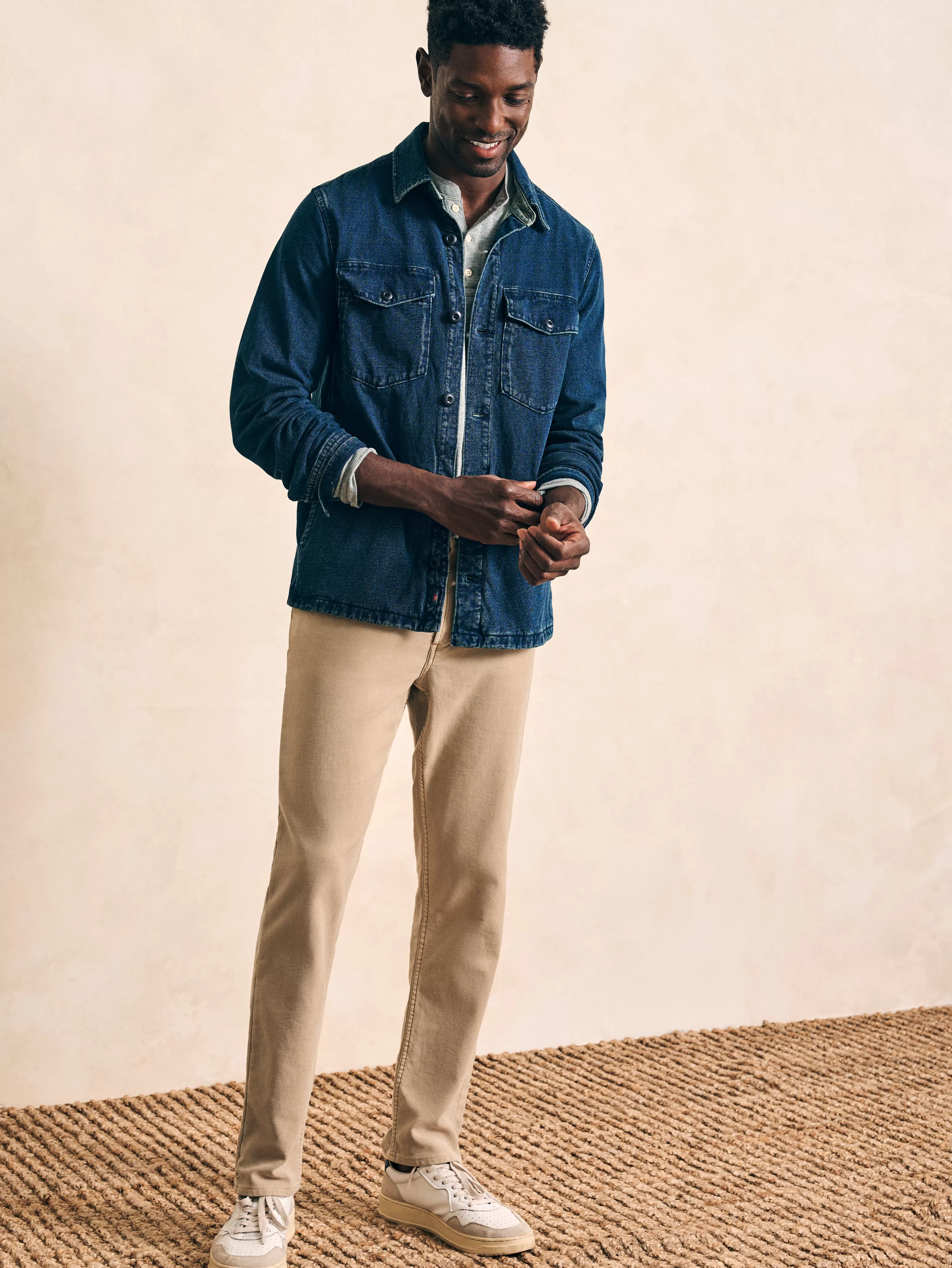 Jersey Shirt Jacket - | Faherty Brand Store