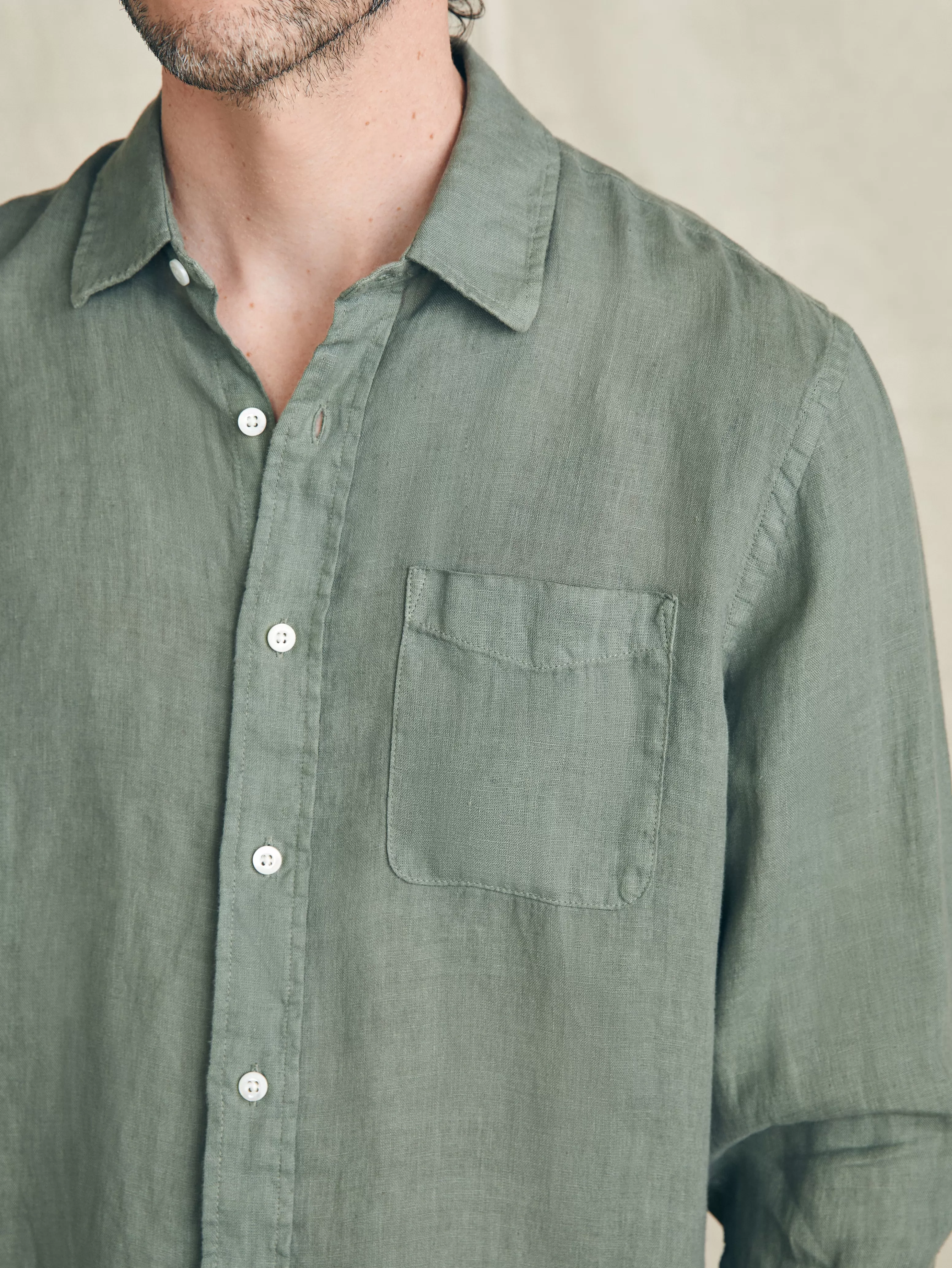 Laguna Linen Shirt - | Faherty Brand Store