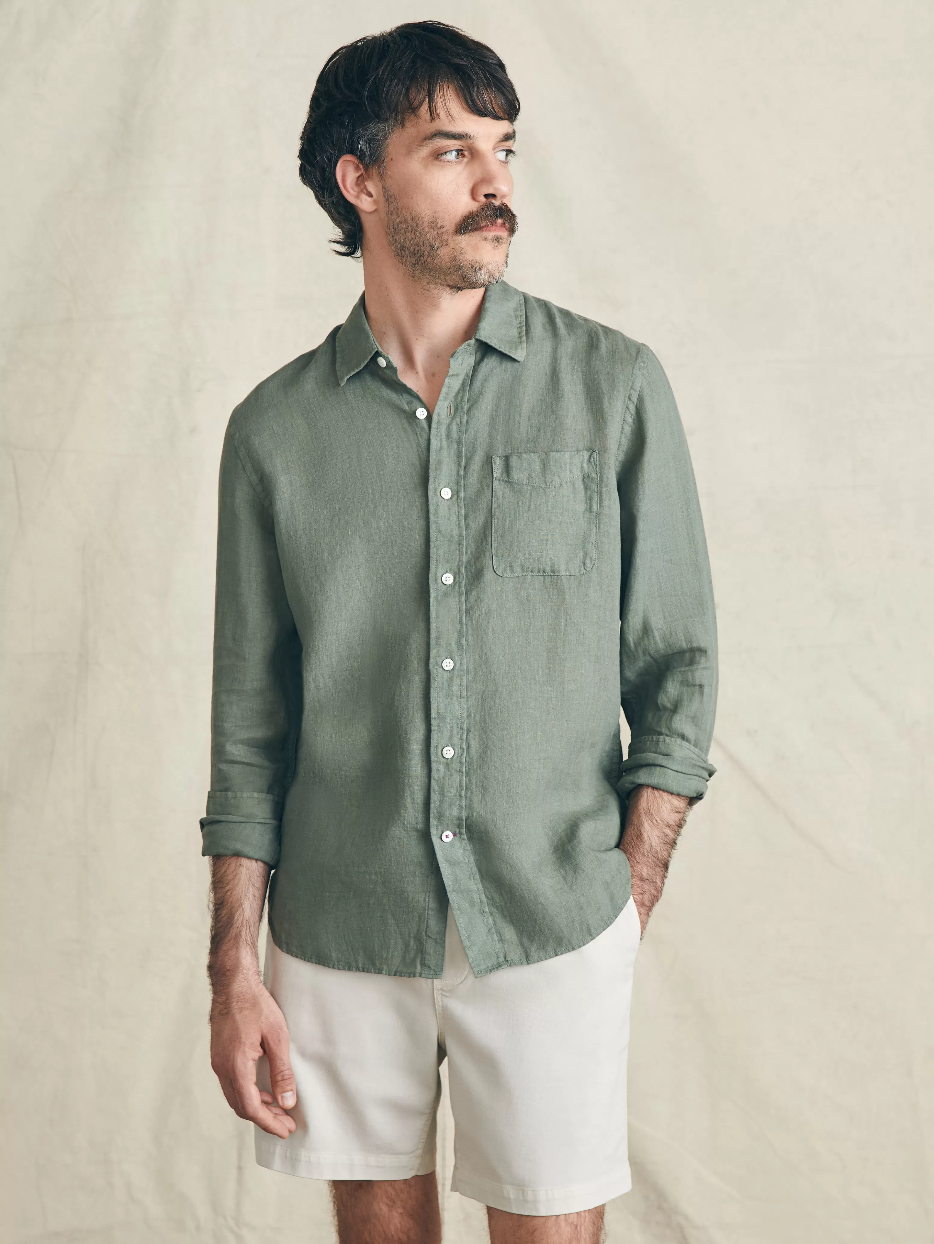 Laguna Linen Shirt - | Faherty Brand Store