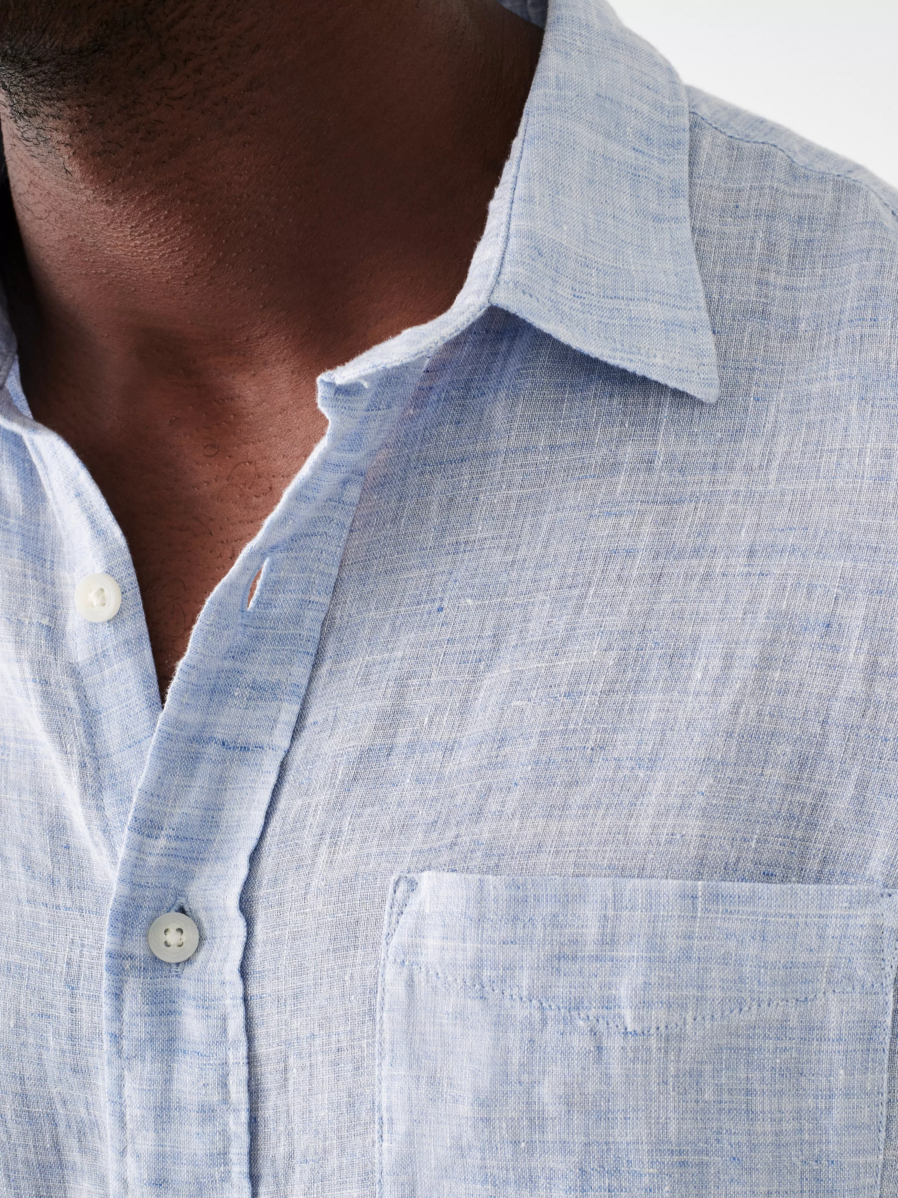 Laguna Linen Shirt - | Faherty Brand Sale