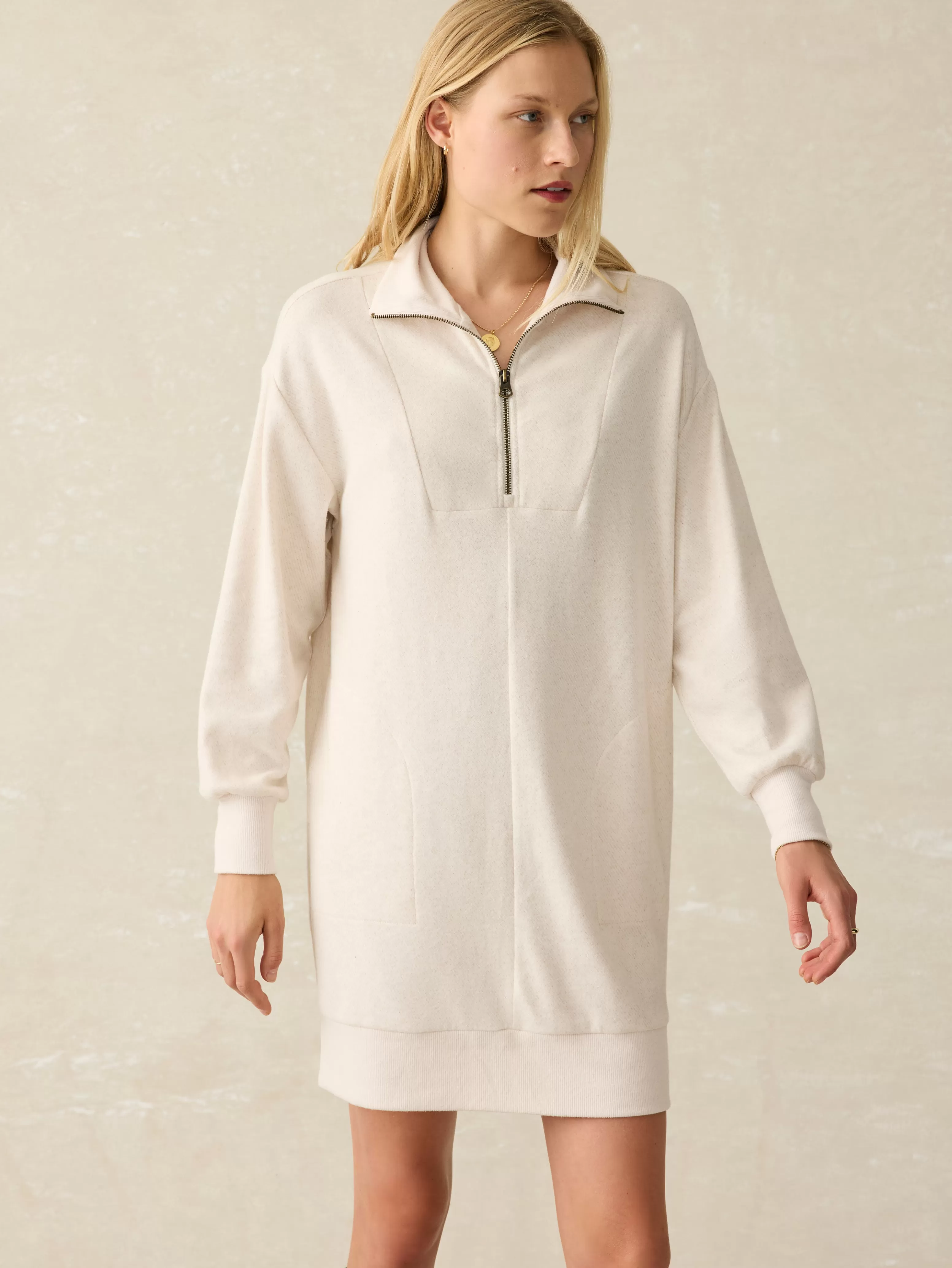 Legend™ Quarter Zip Dress - | Faherty Brand Sale