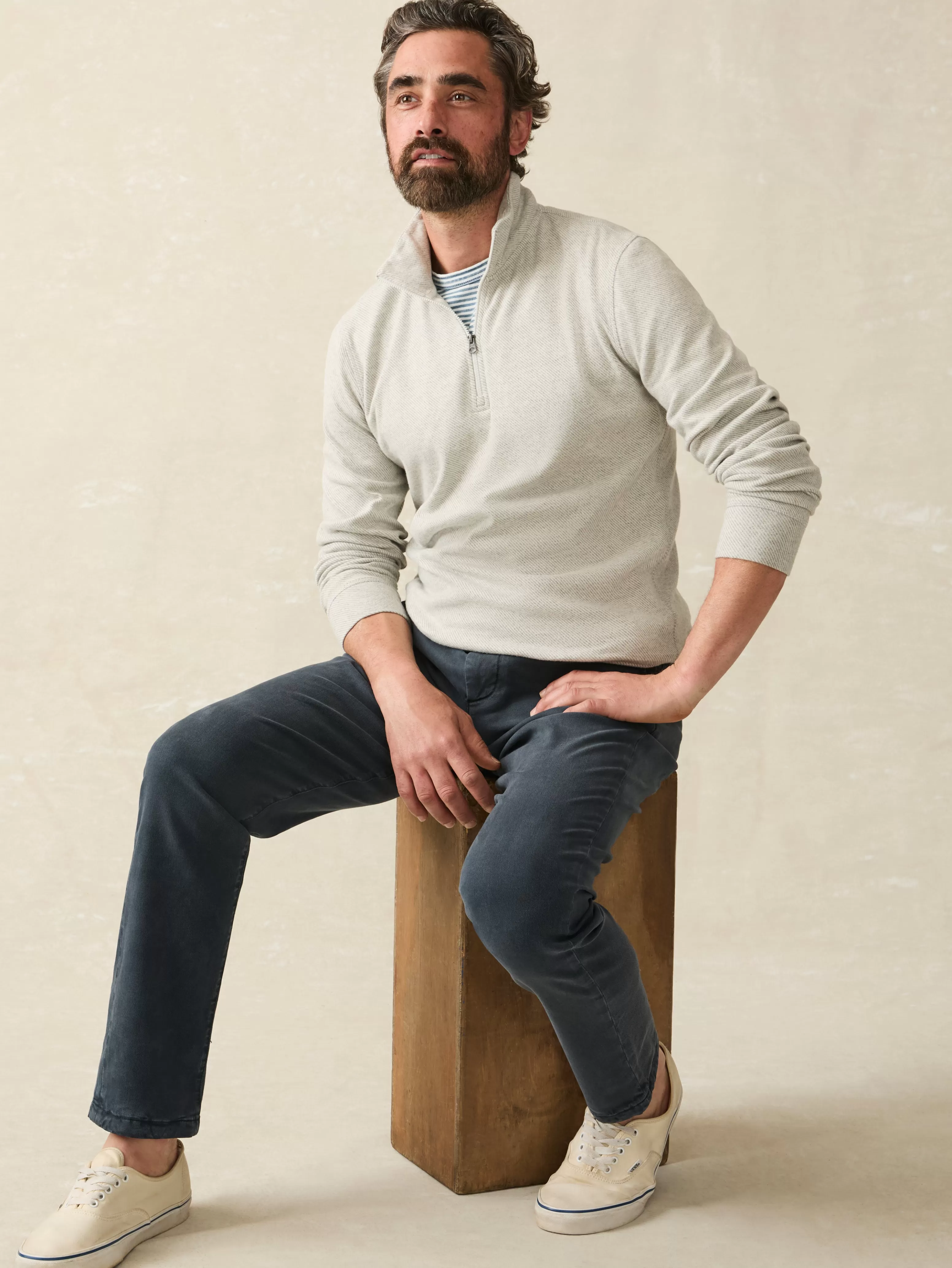 Legend™ Sweater Quarter Zip - | Faherty Brand Fashion