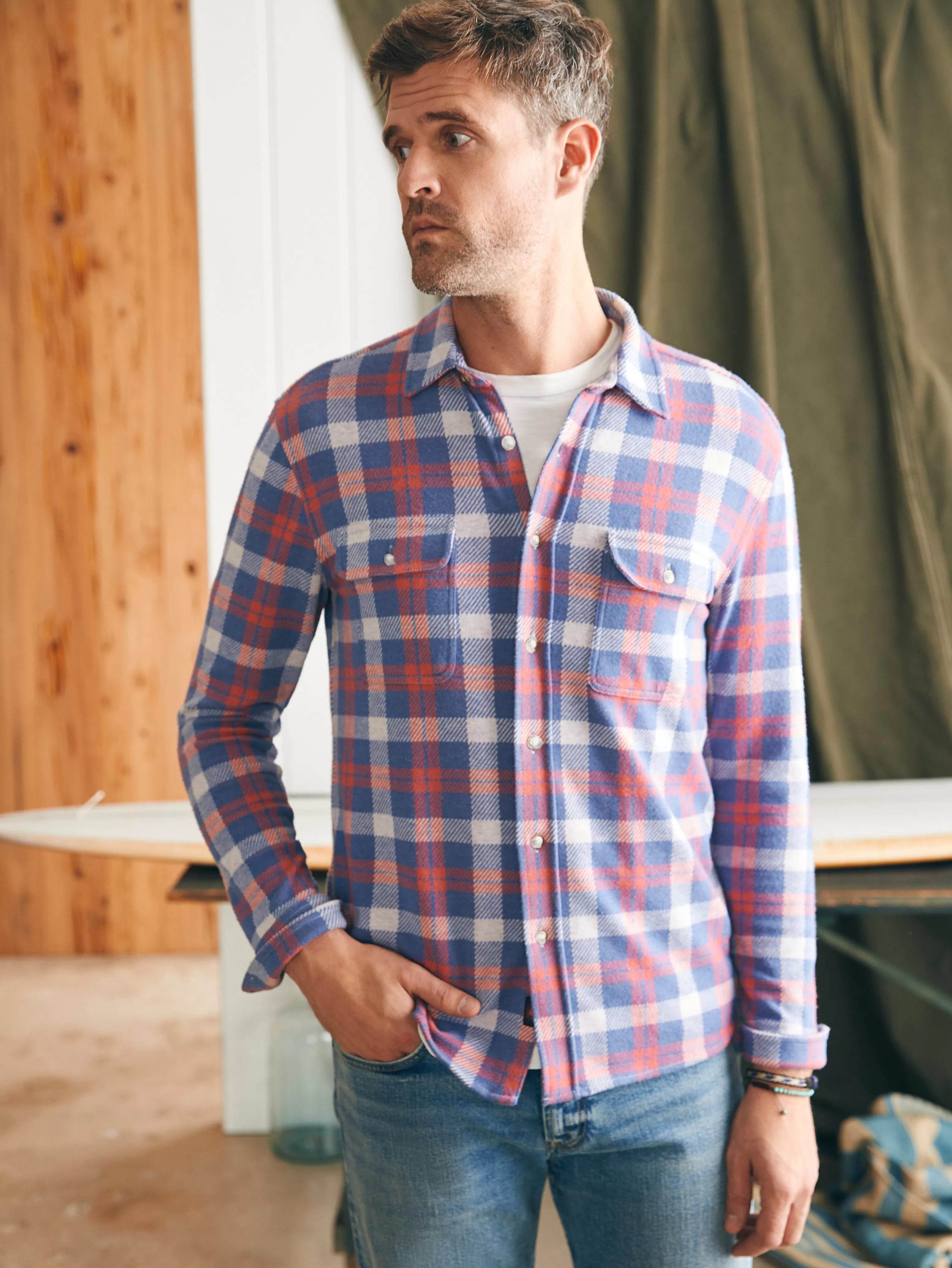 Legend™ Sweater Shirt - | Faherty Brand Flash Sale