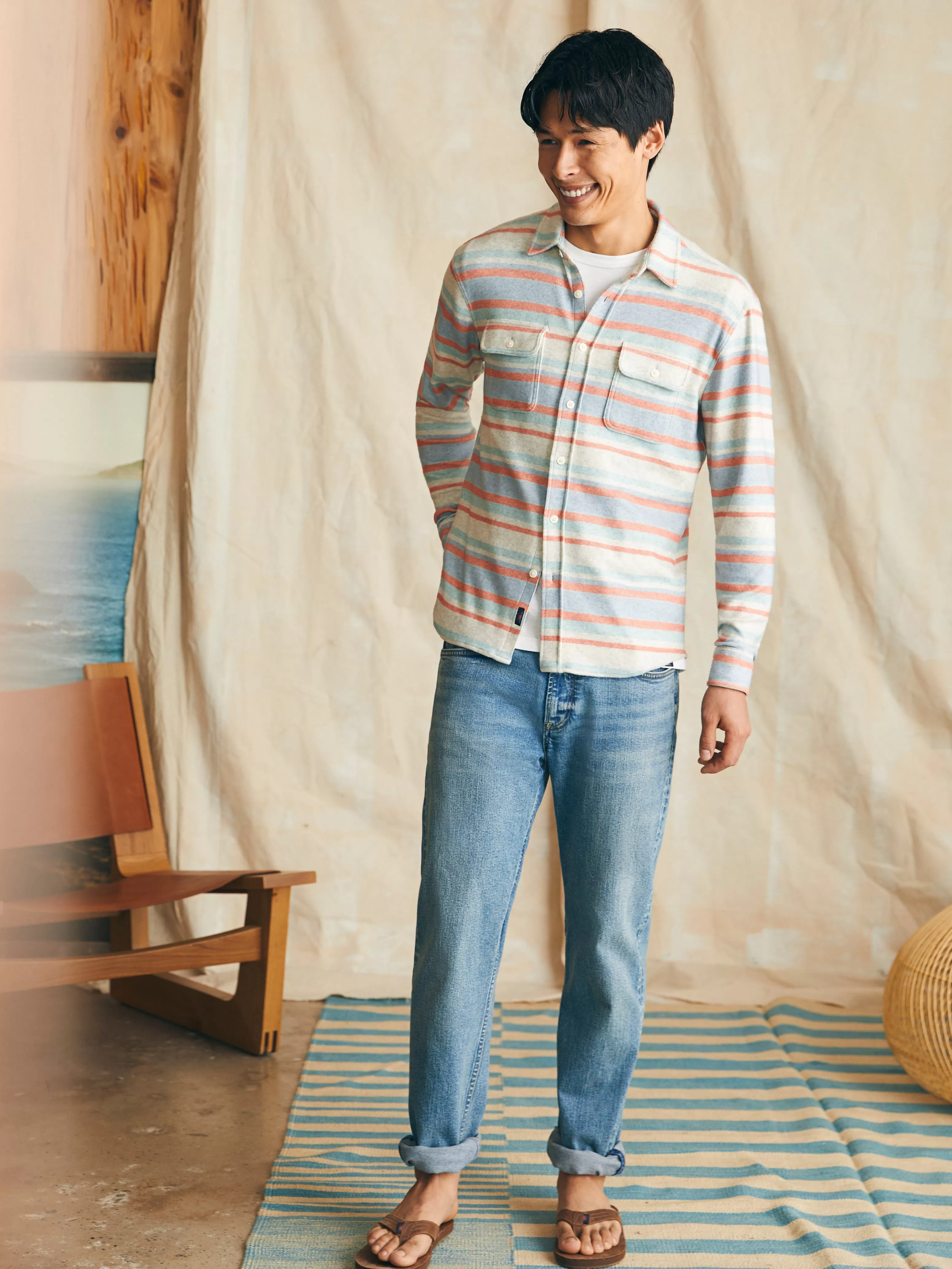 Legend™ Sweater Shirt (Tall) - | Faherty Brand Discount