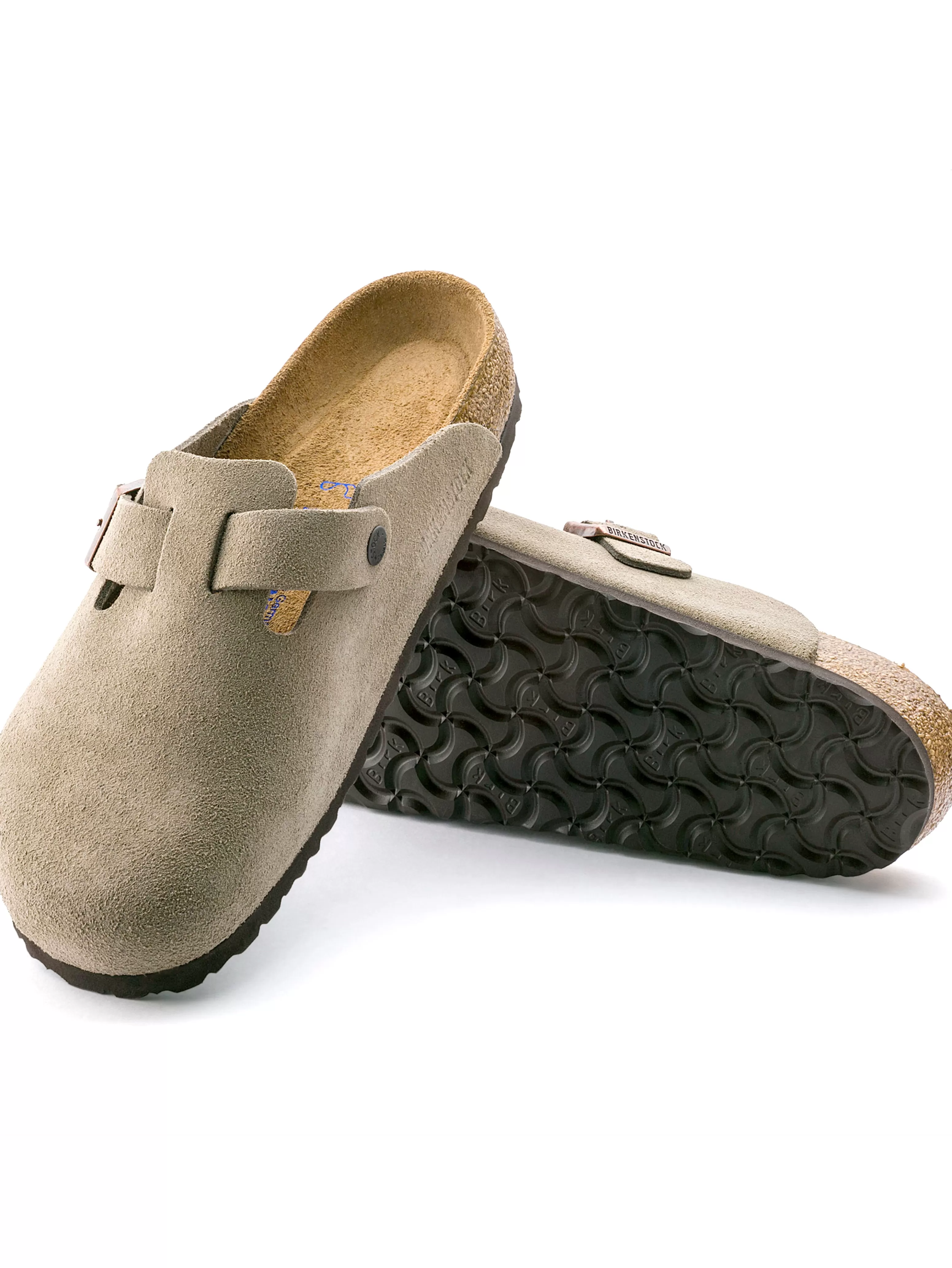 Men's Birkenstock Boston Clog Soft Footbed - | Faherty Brand Outlet