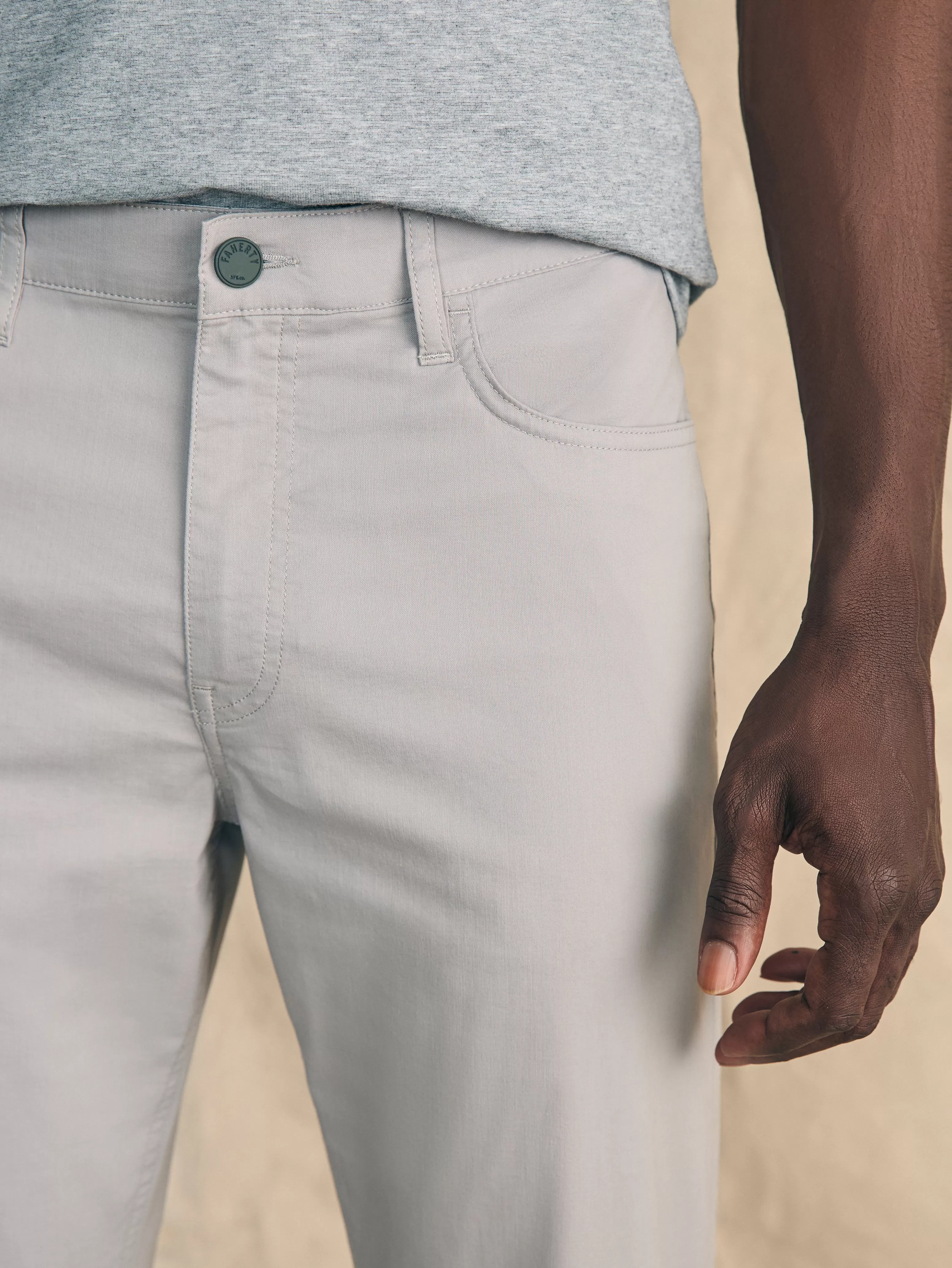 Movement™ 5-Pocket Pant Athletic Fit - | Faherty Brand Outlet