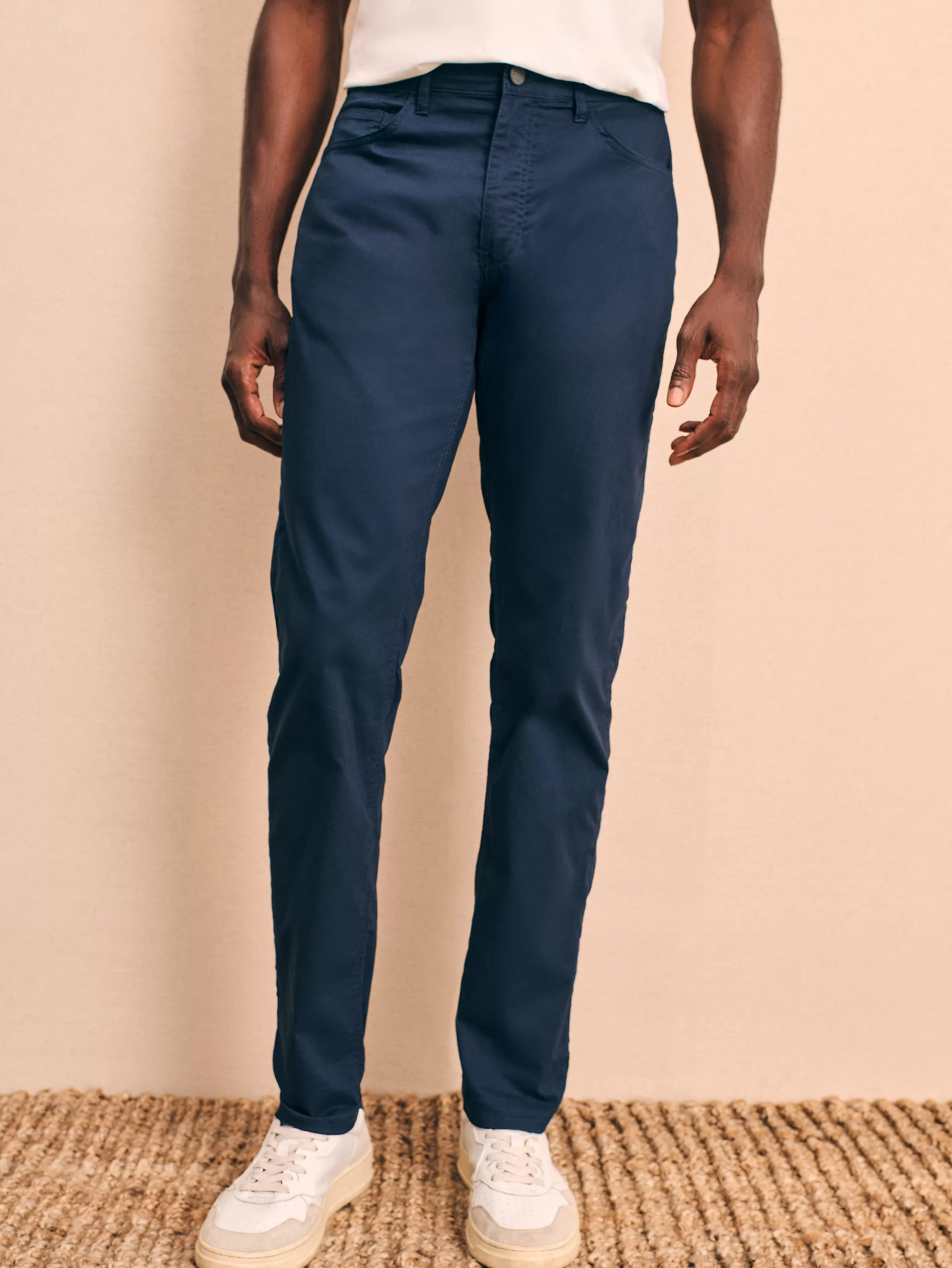 Movement™ 5-Pocket Pant Athletic Fit - | Faherty Brand Fashion