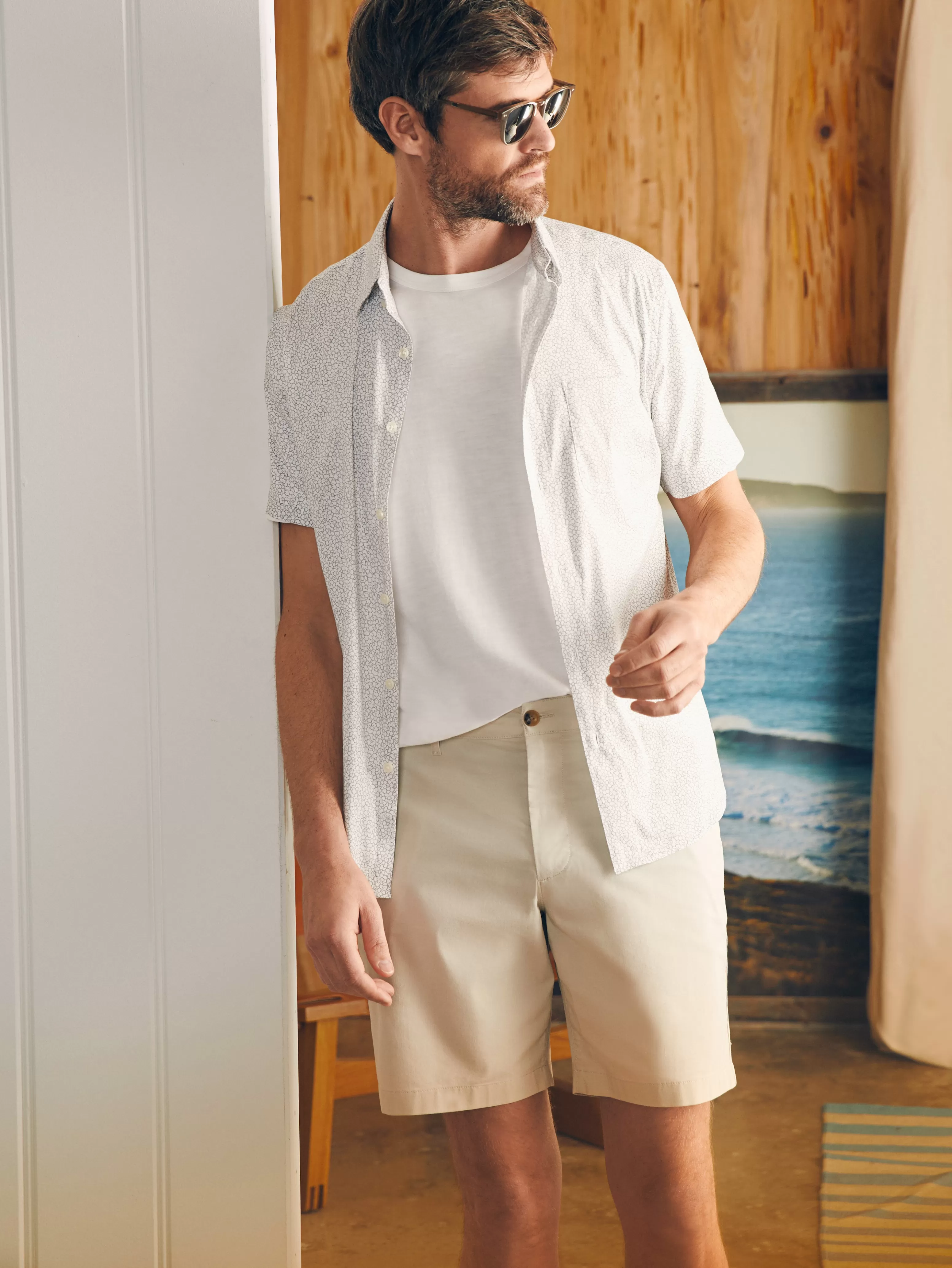 Movement™ Chino Short (8" Inseam) - | Faherty Brand New