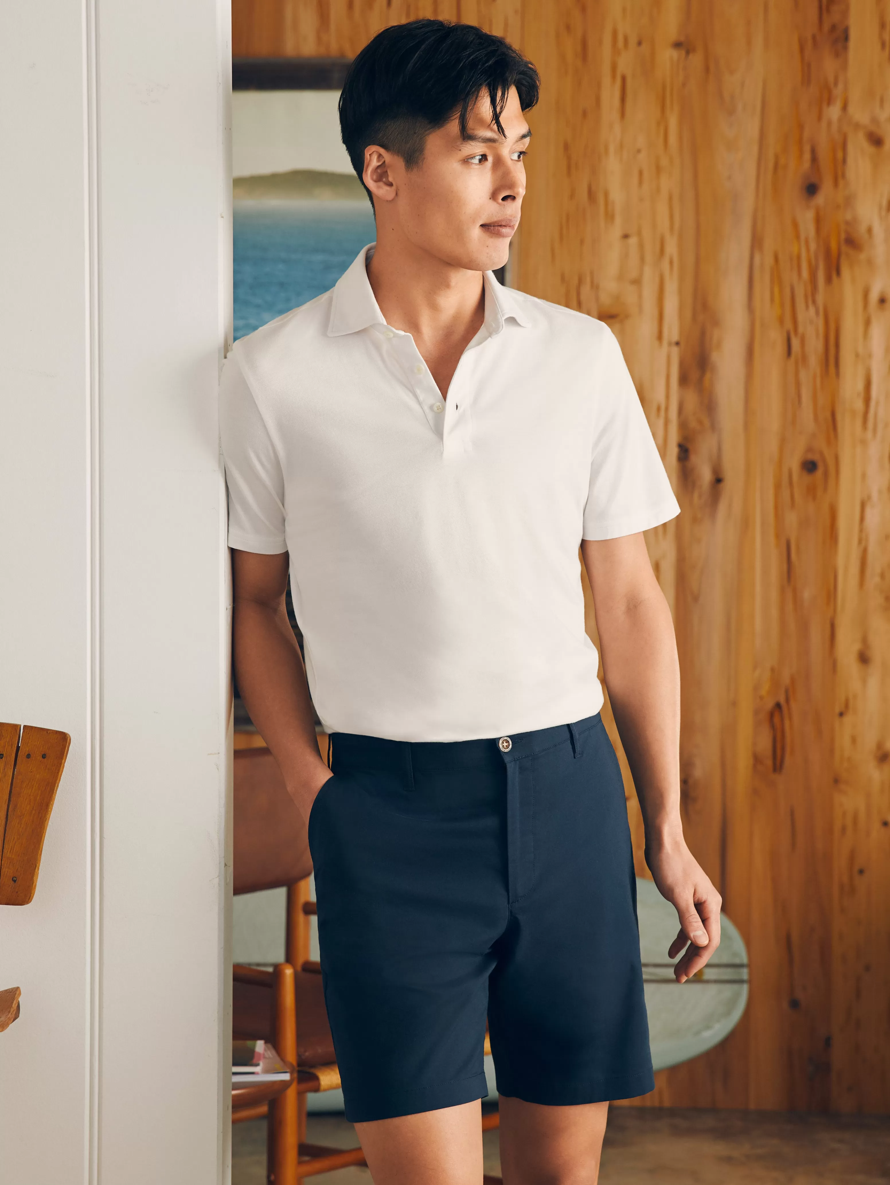 Movement™ Chino Short (8" Inseam) - | Faherty Brand Fashion