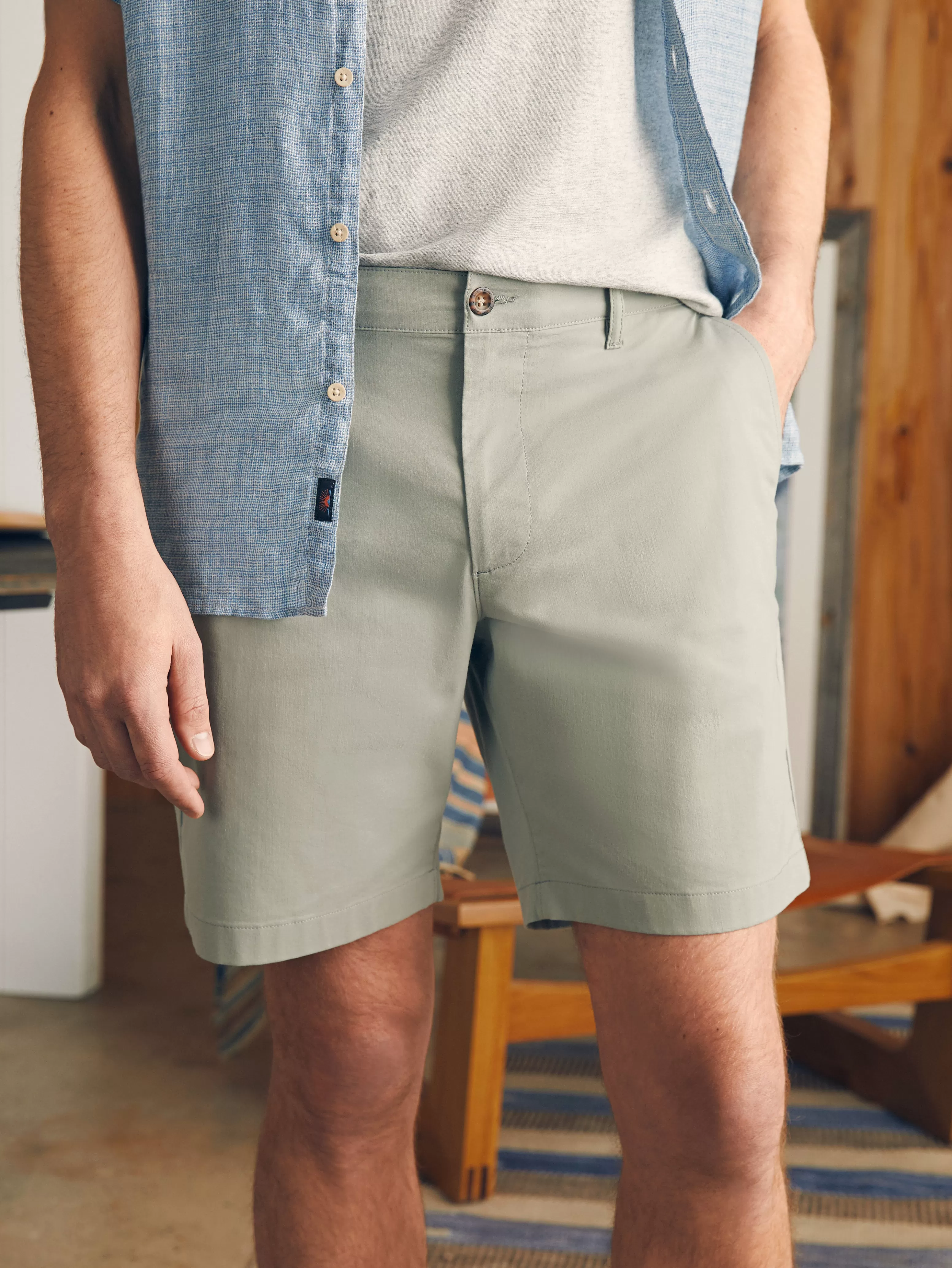 Movement™ Chino Short (8" Inseam) - | Faherty Brand Flash Sale