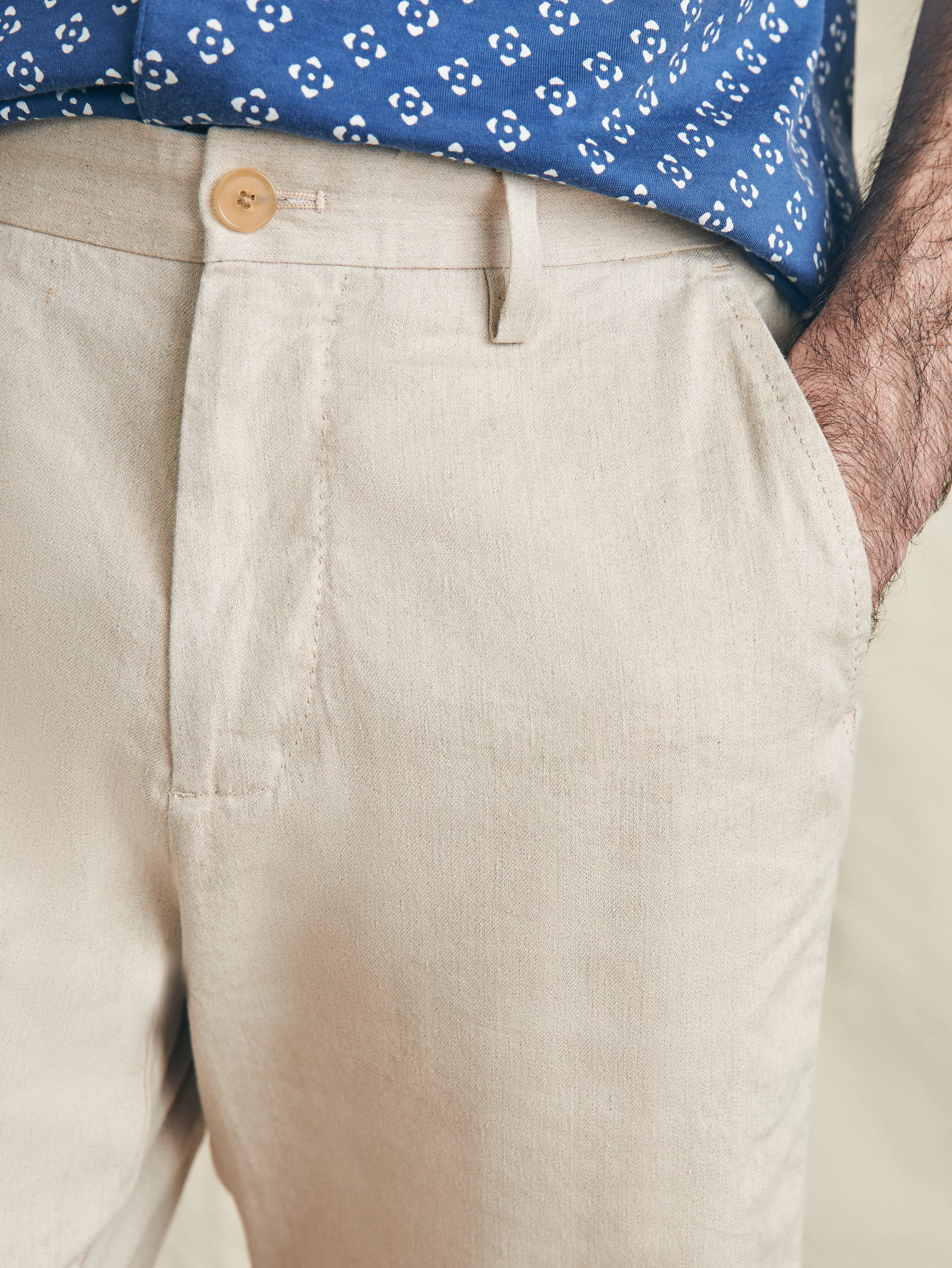 Movement™ Flex Linen Short (7" Inseam) - | Faherty Brand Flash Sale