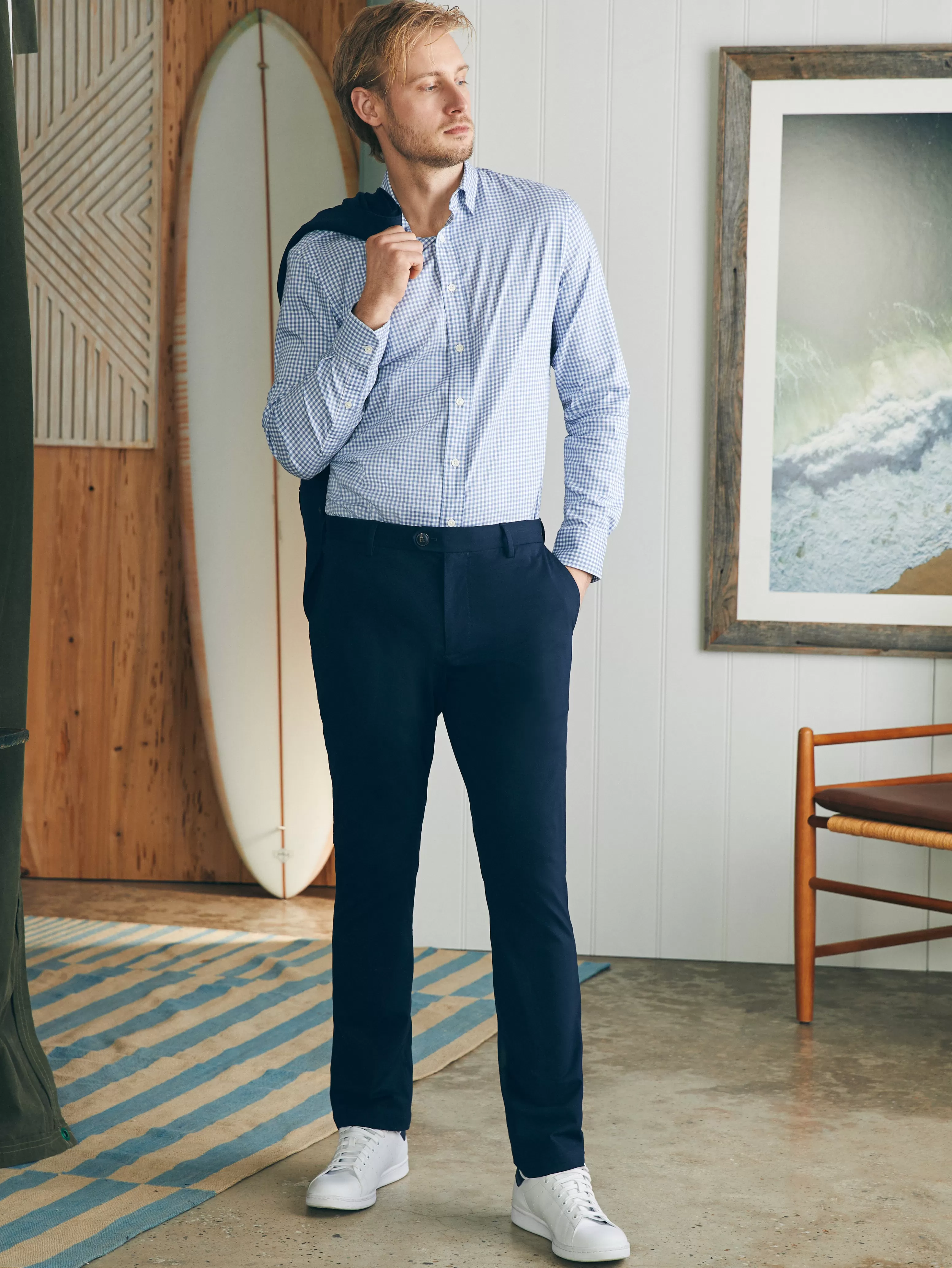 Movement™ Knit Pant (32" Inseam) - | Faherty Brand Outlet