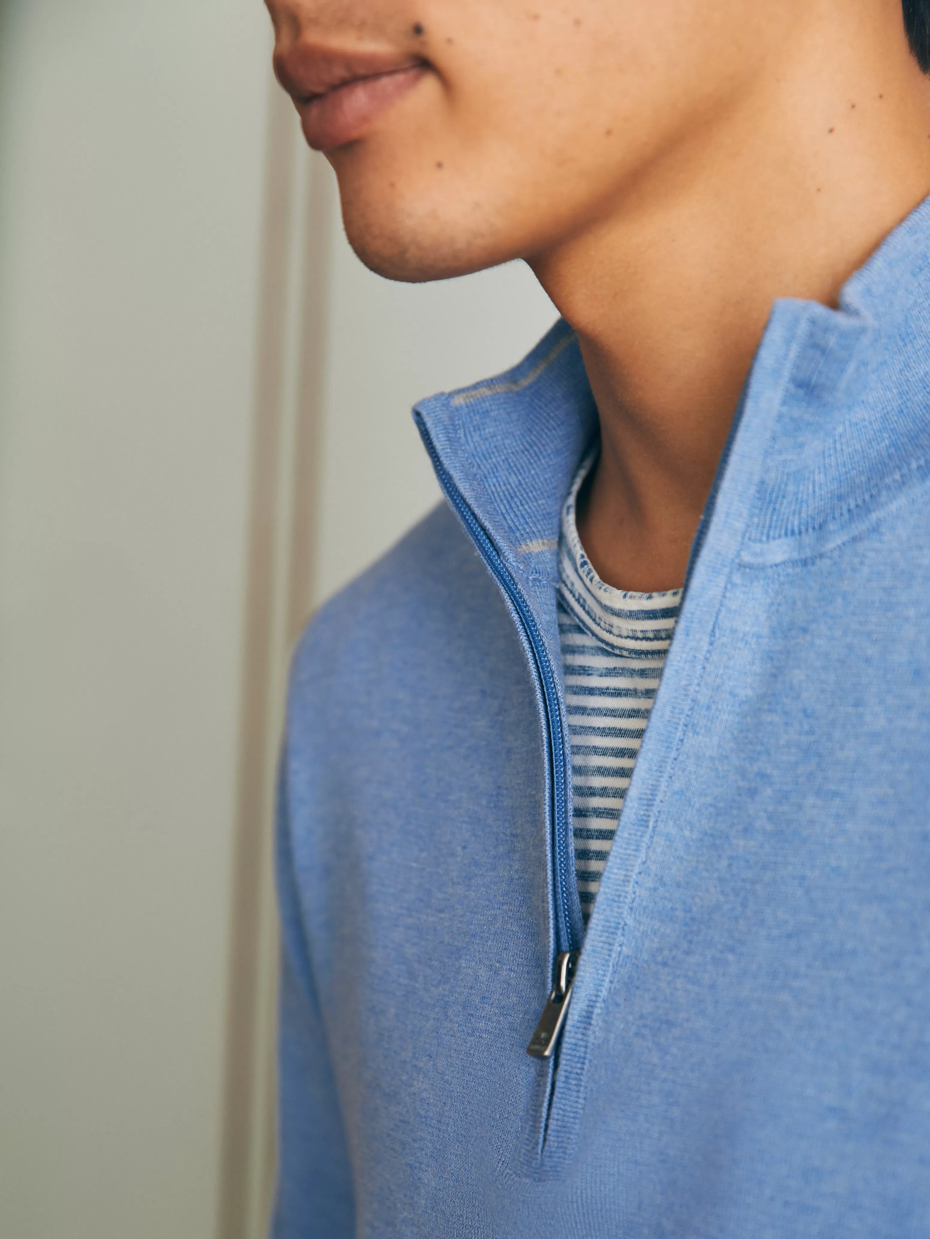 Movement™ Quarter Zip Sweater (Tall) - | Faherty Brand Sale