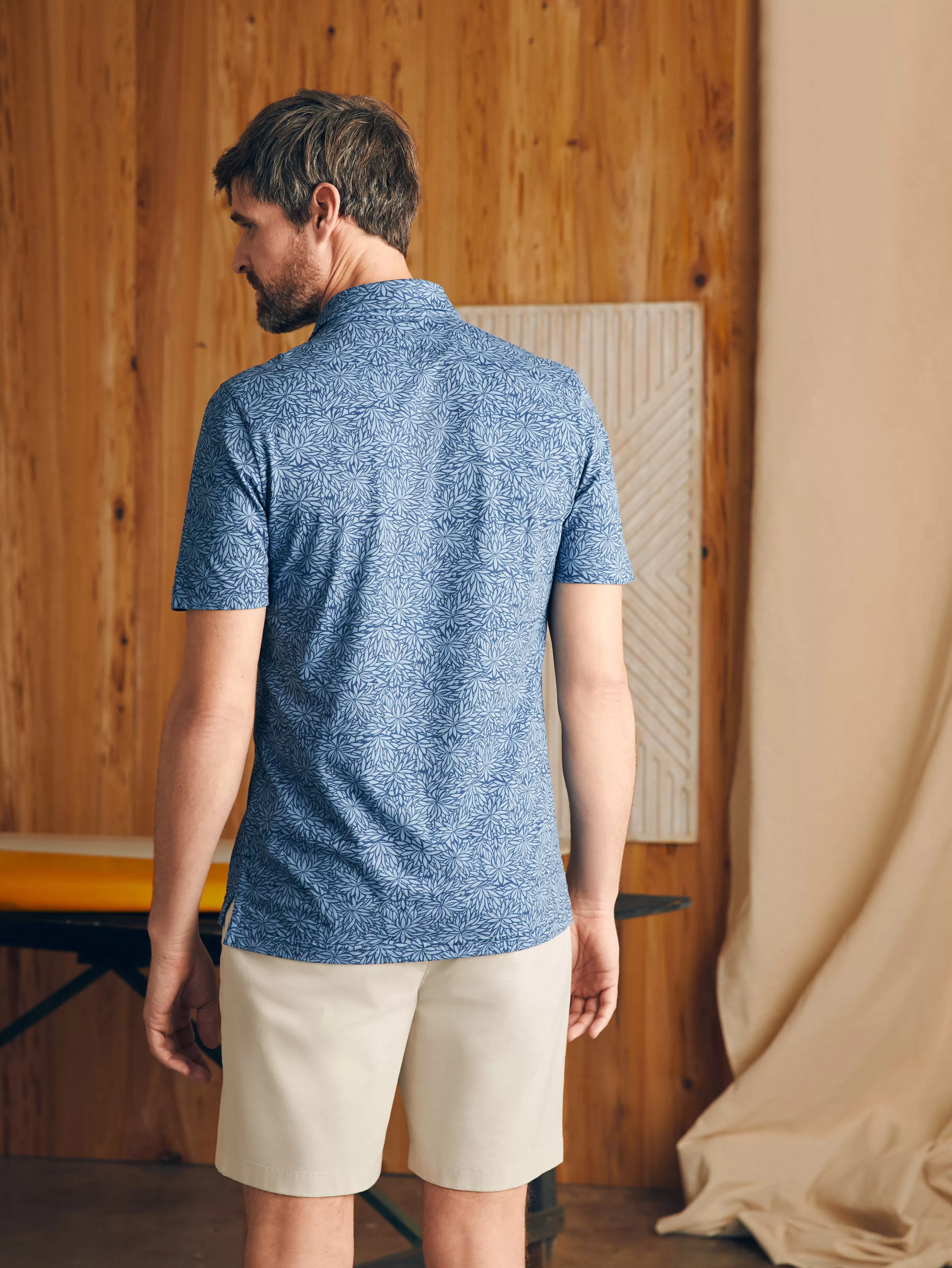 Movement™ Short-Sleeve Pique Polo Shirt - | Faherty Brand New
