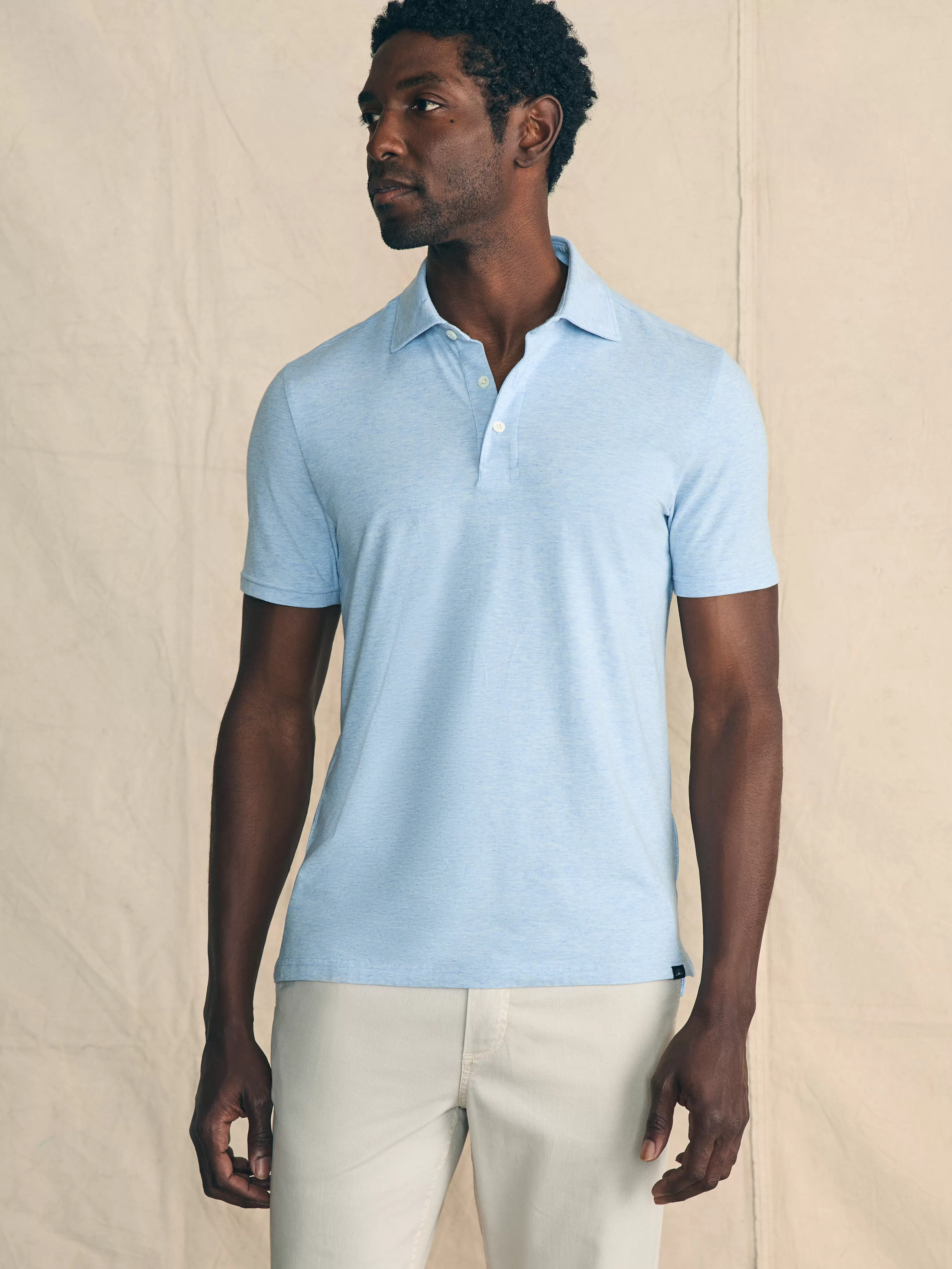 Movement™ Short-Sleeve Polo Shirt - | Faherty Brand Discount