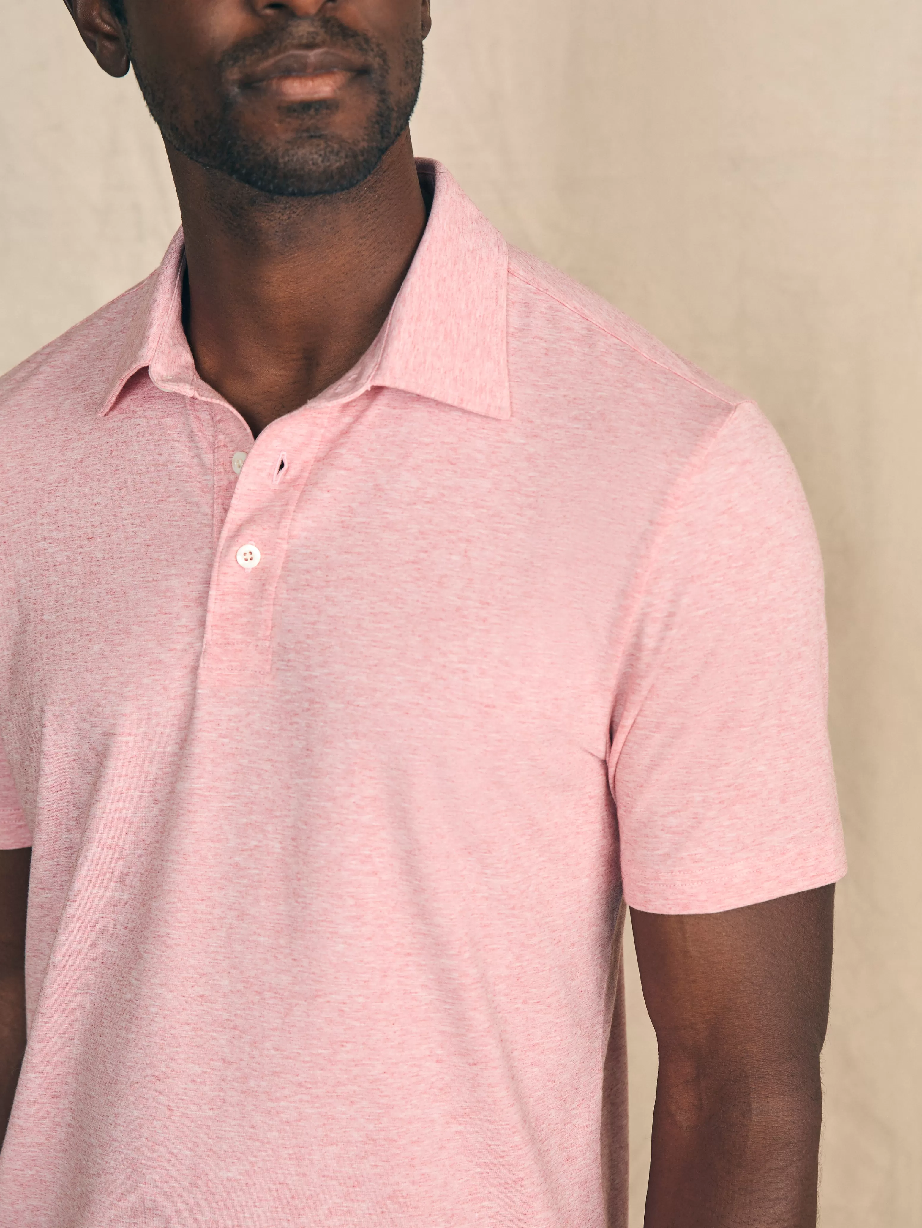 Movement™ Short-Sleeve Polo Shirt - | Faherty Brand Store