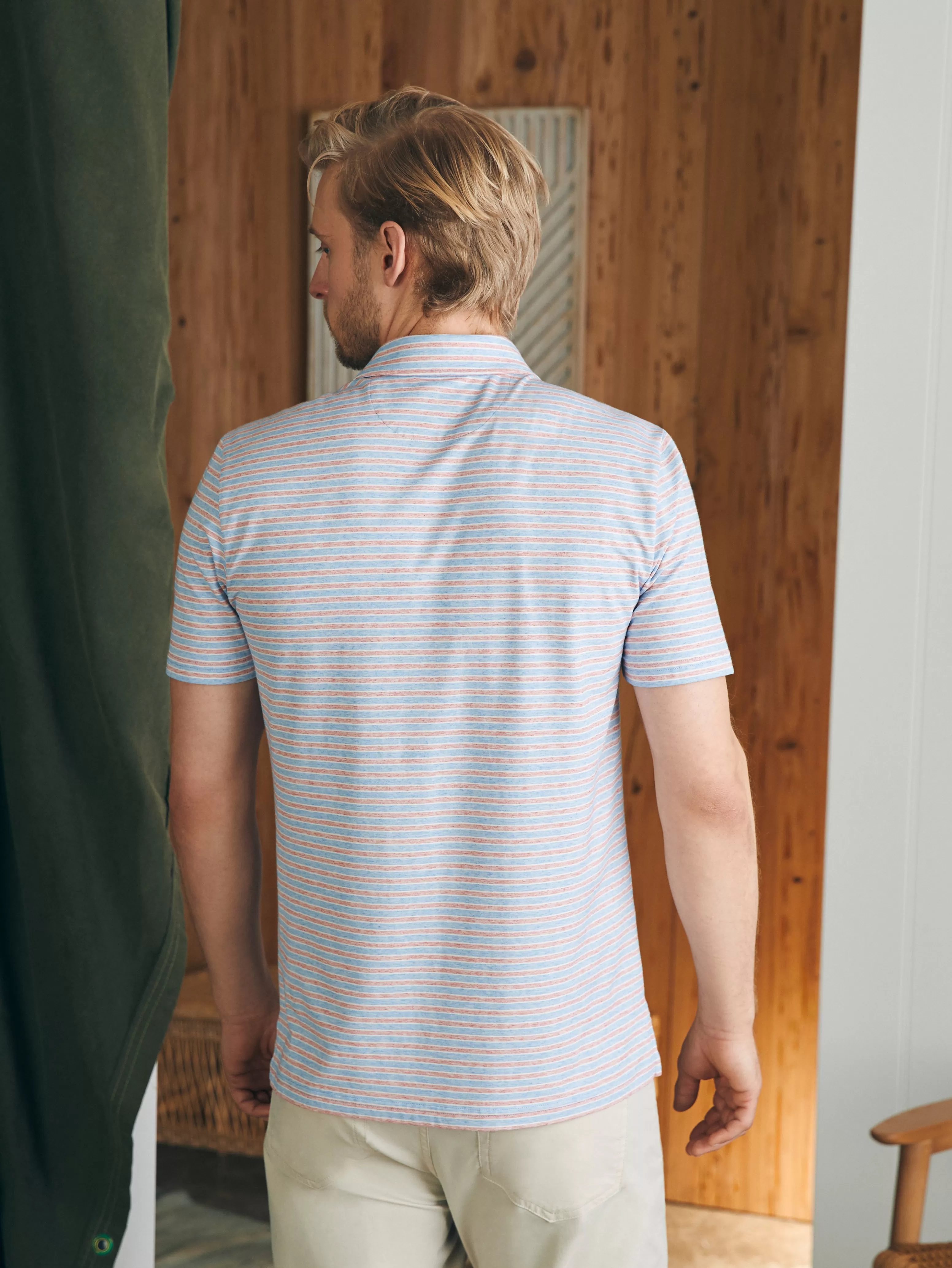 Movement™ Short-Sleeve Polo Shirt (Tall) - | Faherty Brand Store