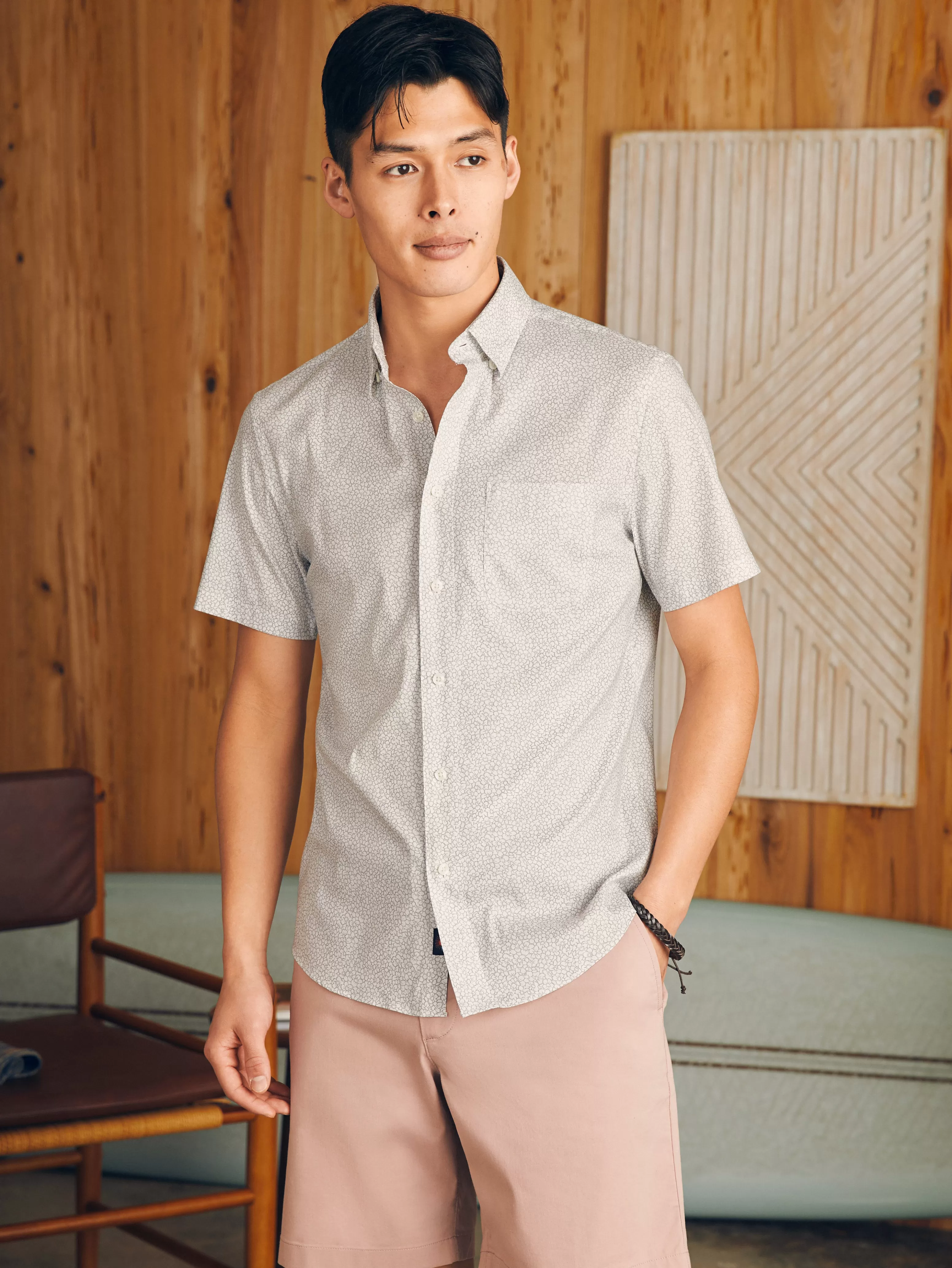 Movement™ Short-Sleeve Shirt - | Faherty Brand Fashion