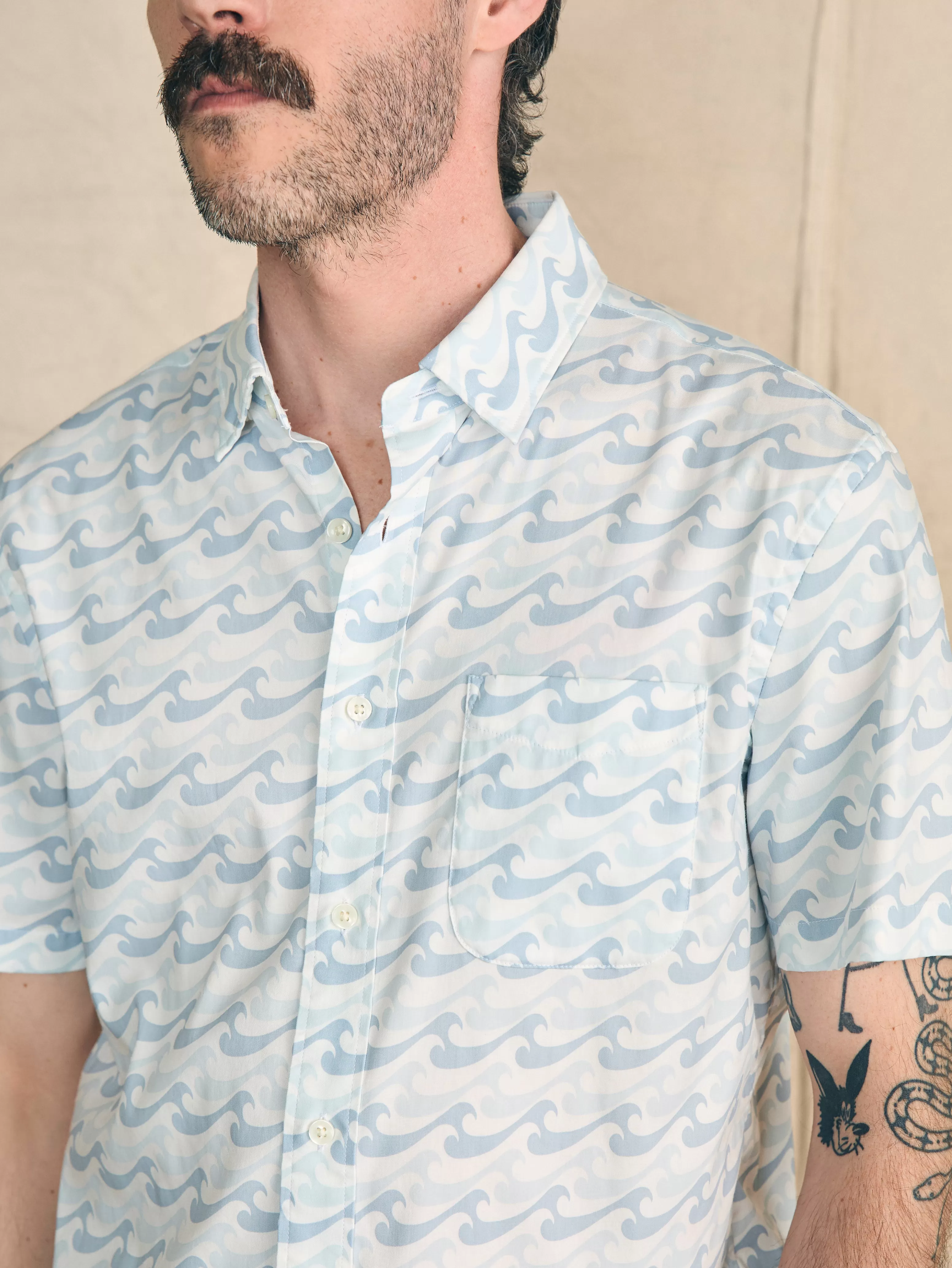 Movement™ Short-Sleeve Shirt - | Faherty Brand Cheap