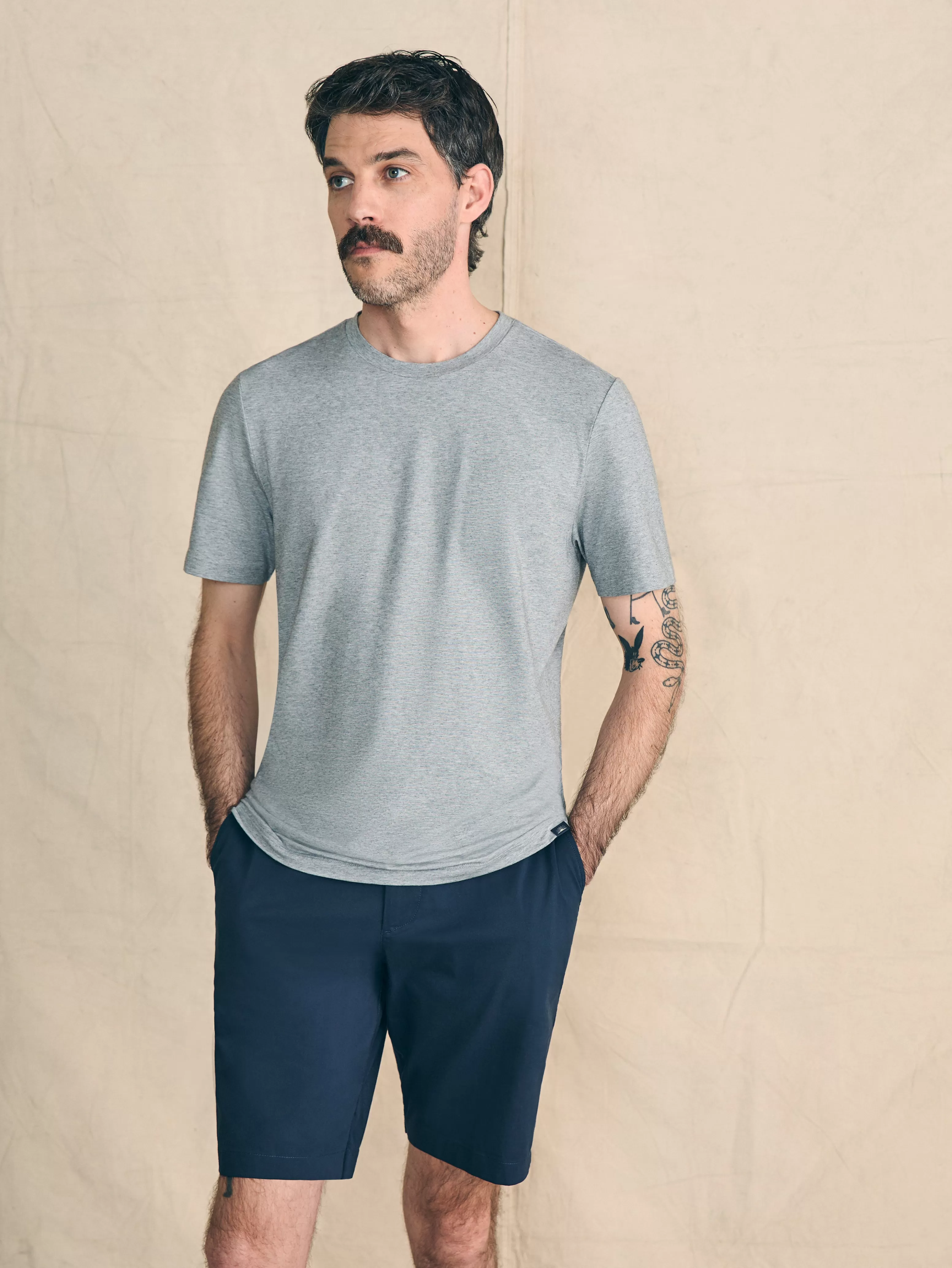 Movement™ Short-Sleeve T-Shirt - | Faherty Brand Outlet