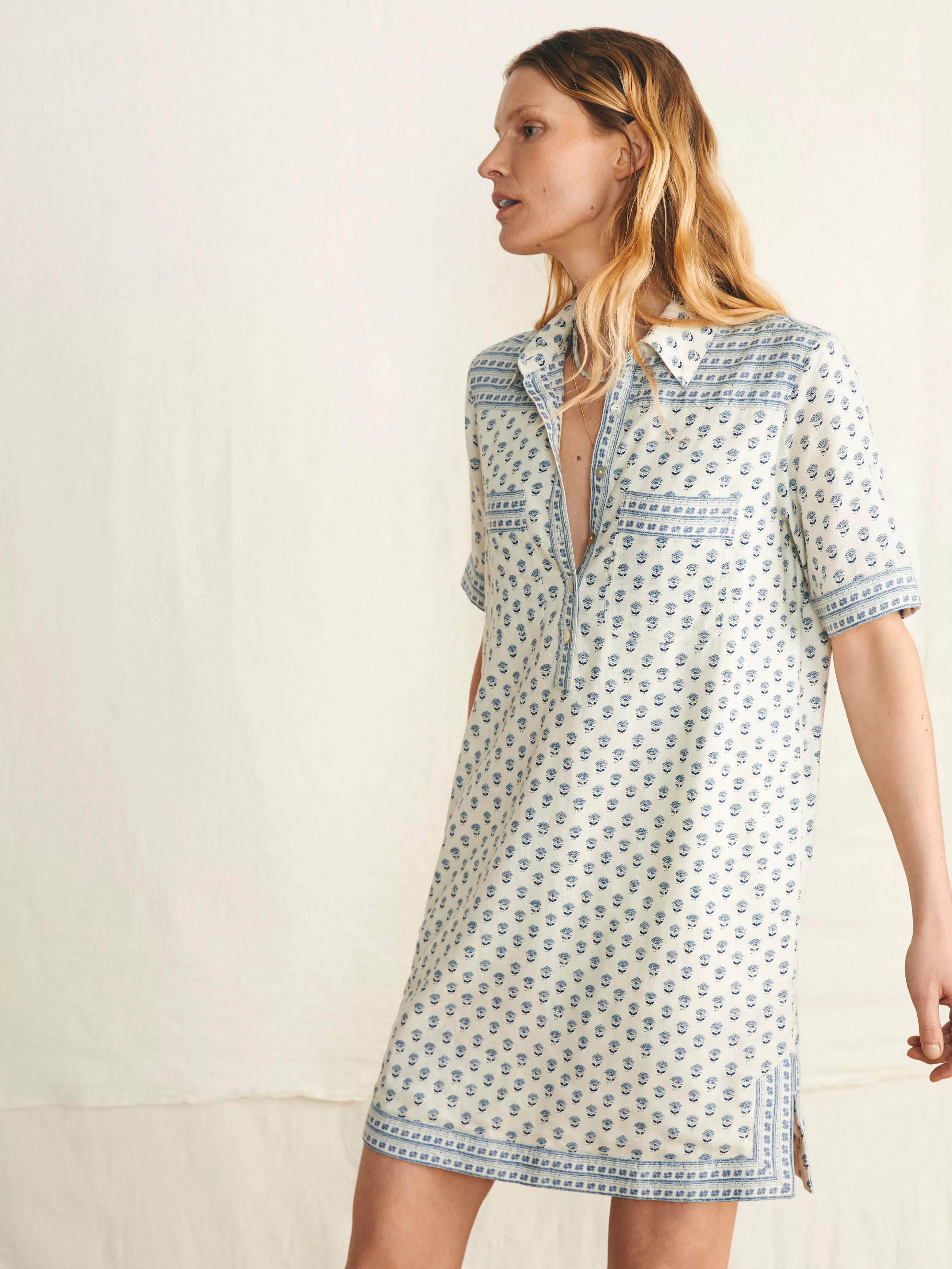 Rae Dress - | Faherty Brand Cheap