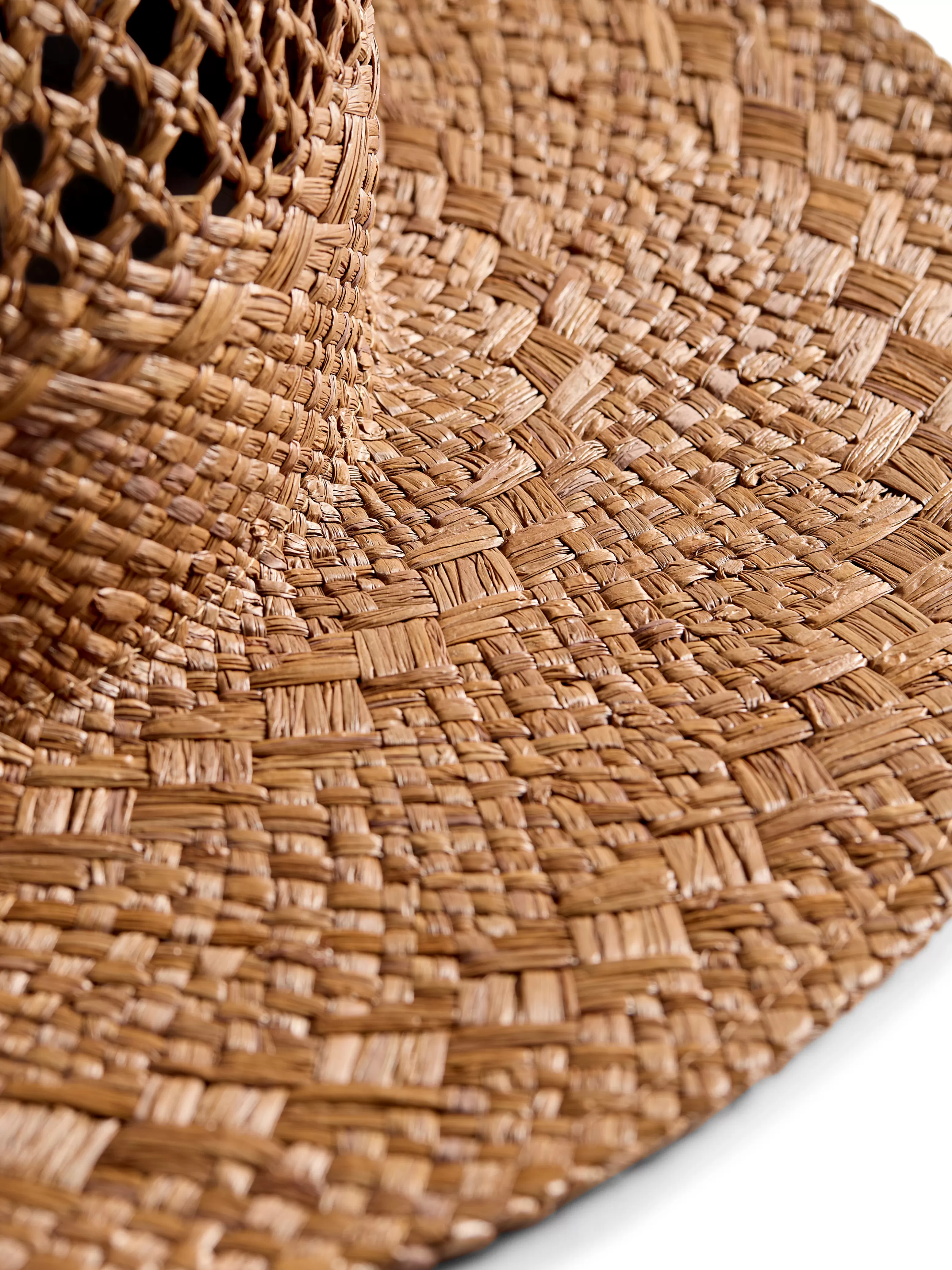 Raffia Mixed Stitch Fedora - | Faherty Brand Best