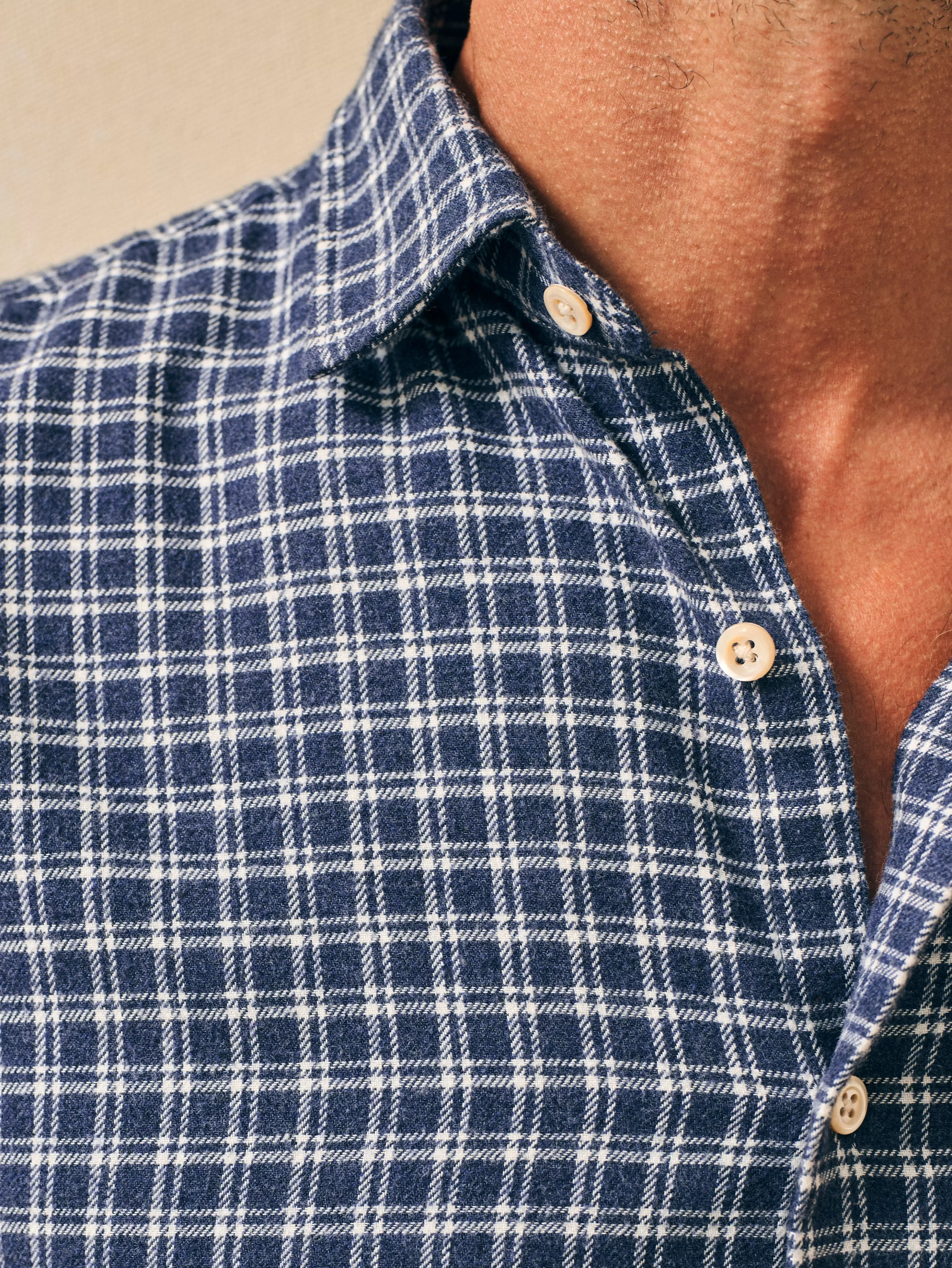 Reserve Flannel Shirt - | Faherty Brand Sale